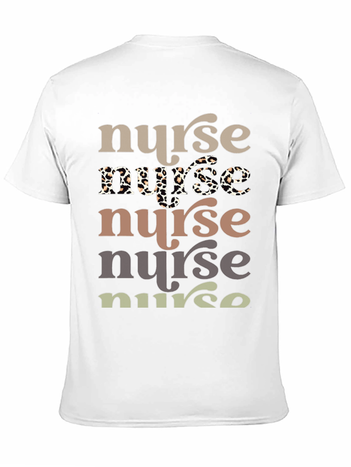 Black Stylish Nurse Graphic Tee - Comfortable Fit view 11