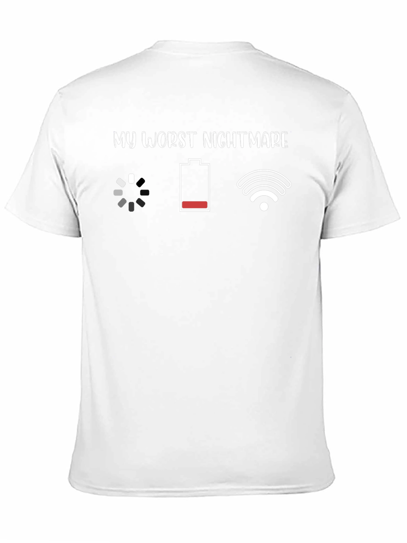 Black My Worst Nightmare T-Shirt view 11