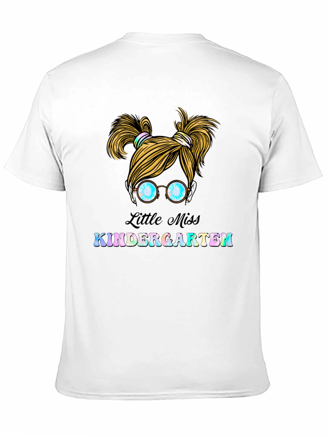 Black Little Miss Kindergarten T-Shirt view 11