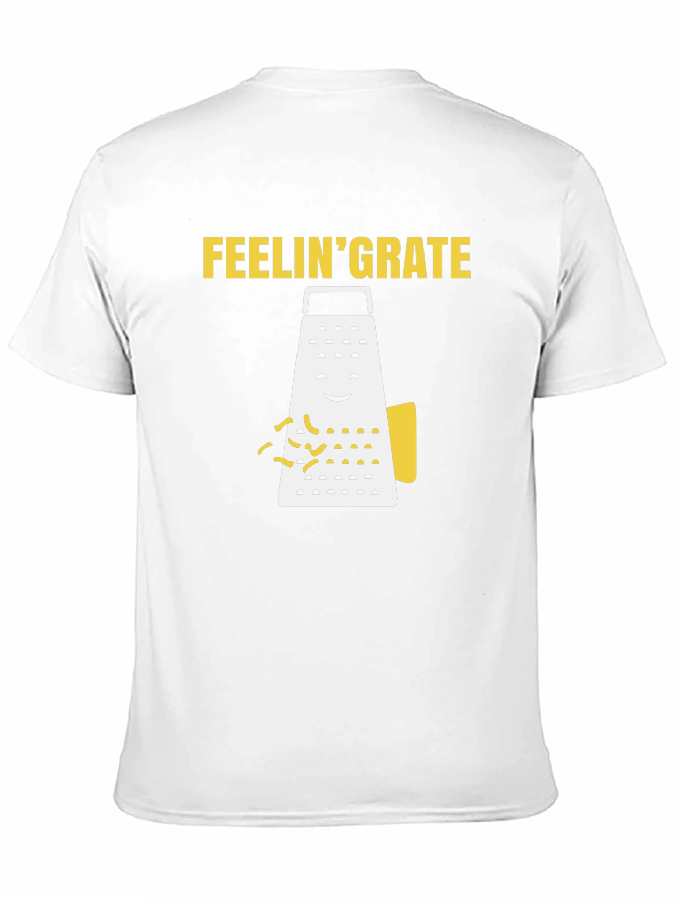 Black Feelin' Grate Pun T-Shirt - Black, Funny, Comfortable Tee view 11