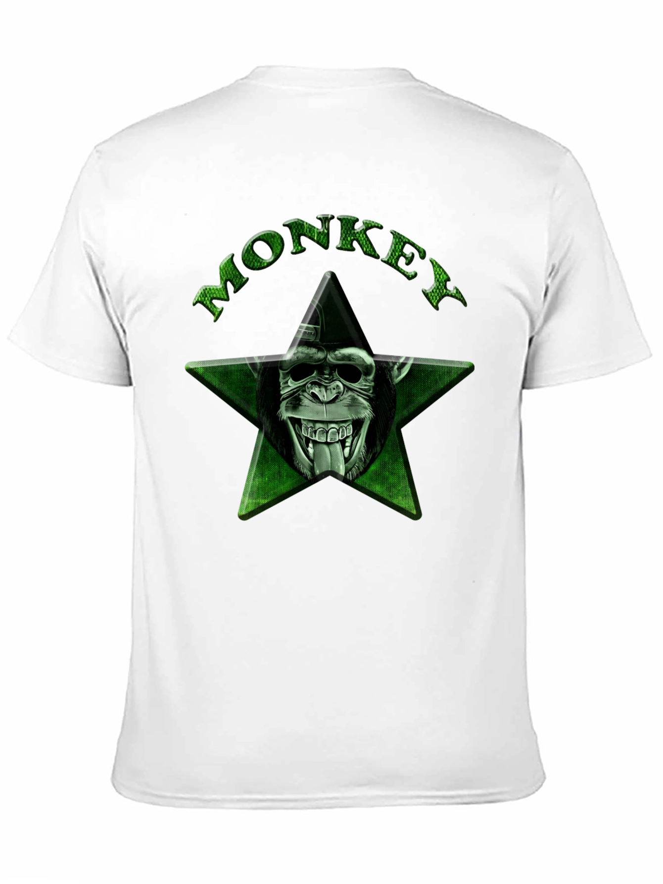 Black Monkey Star Graphic Tee - Black view 11