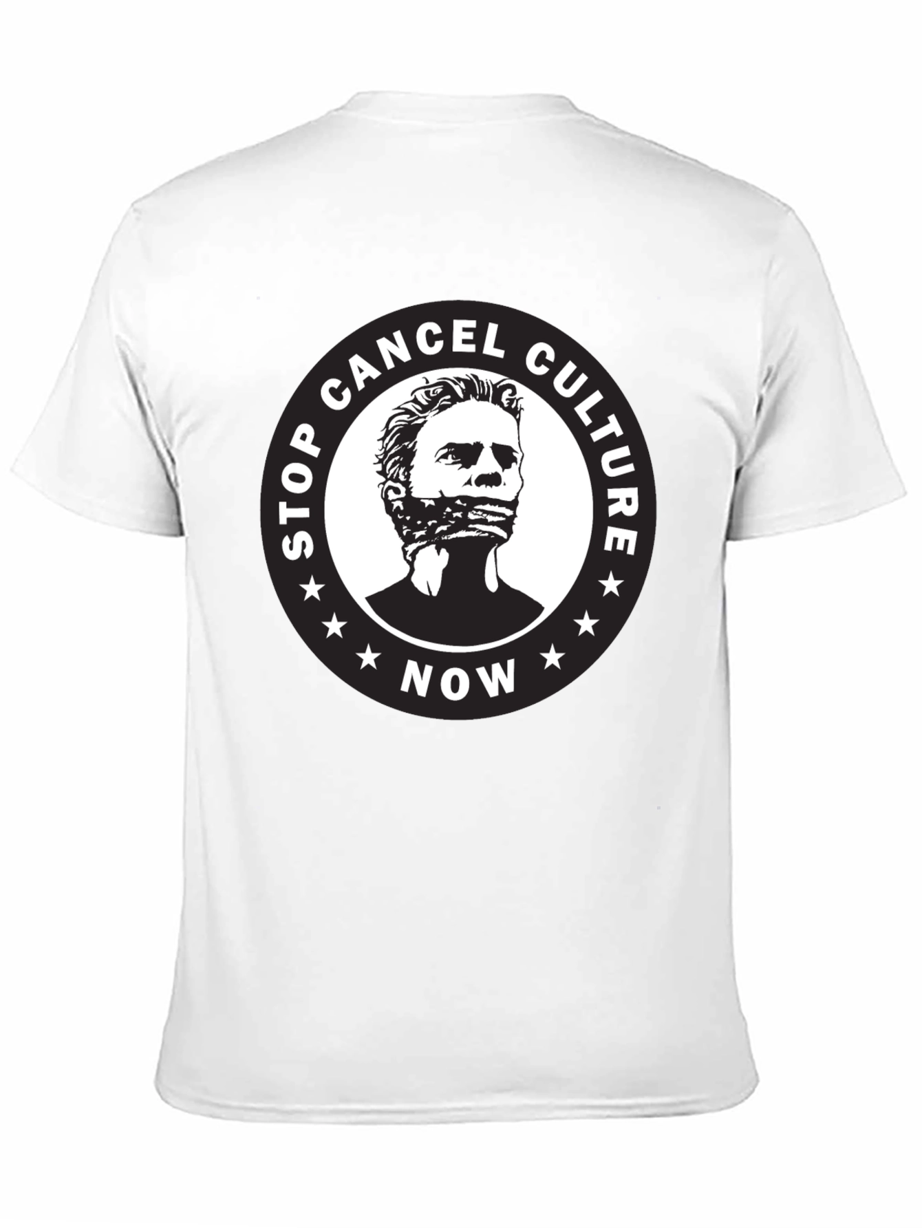 Black Stop Cancel Culture Graphic T-Shirt view 11