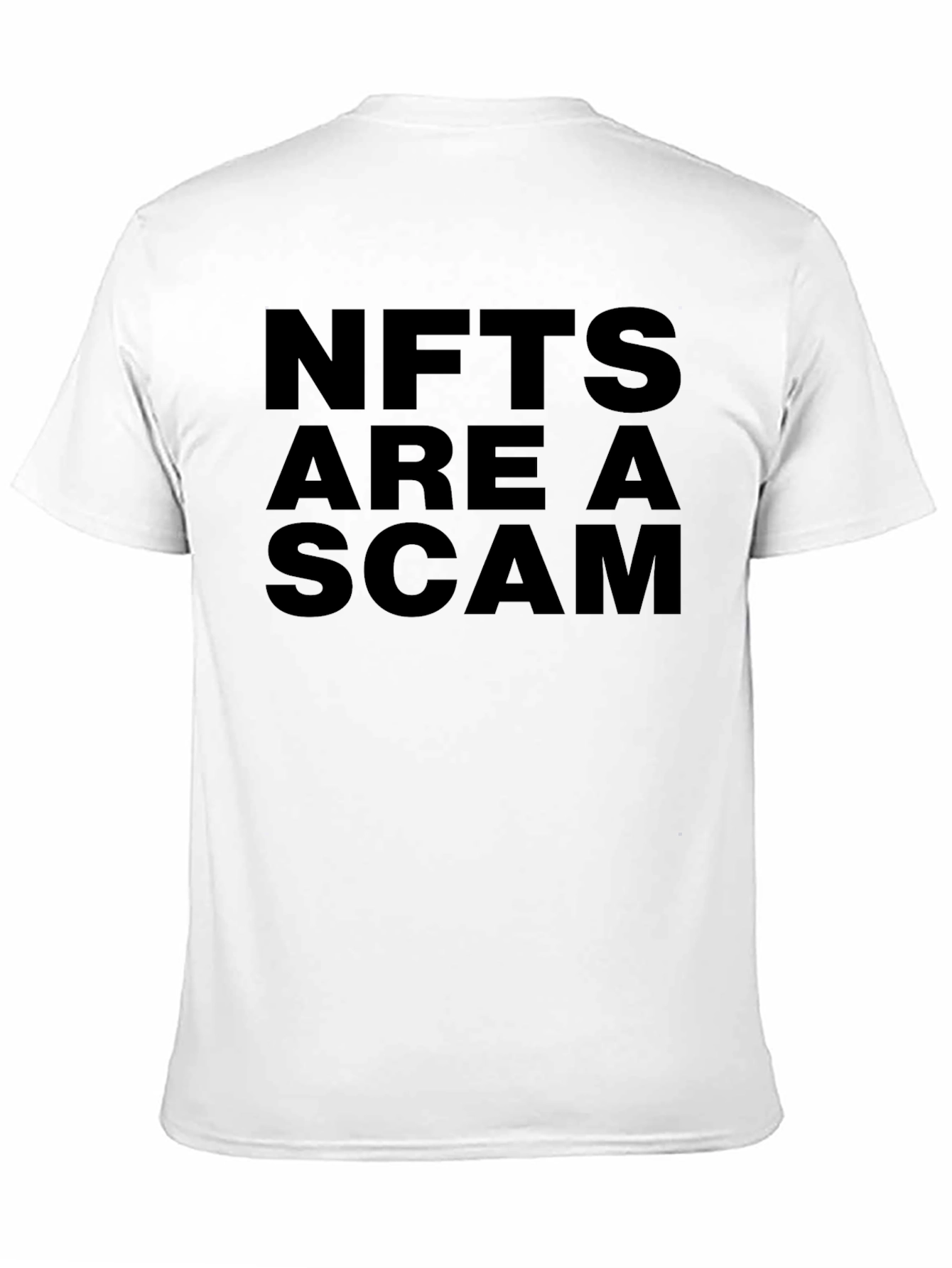 Black NFTs Are A Scam Graphic T-Shirt view 11