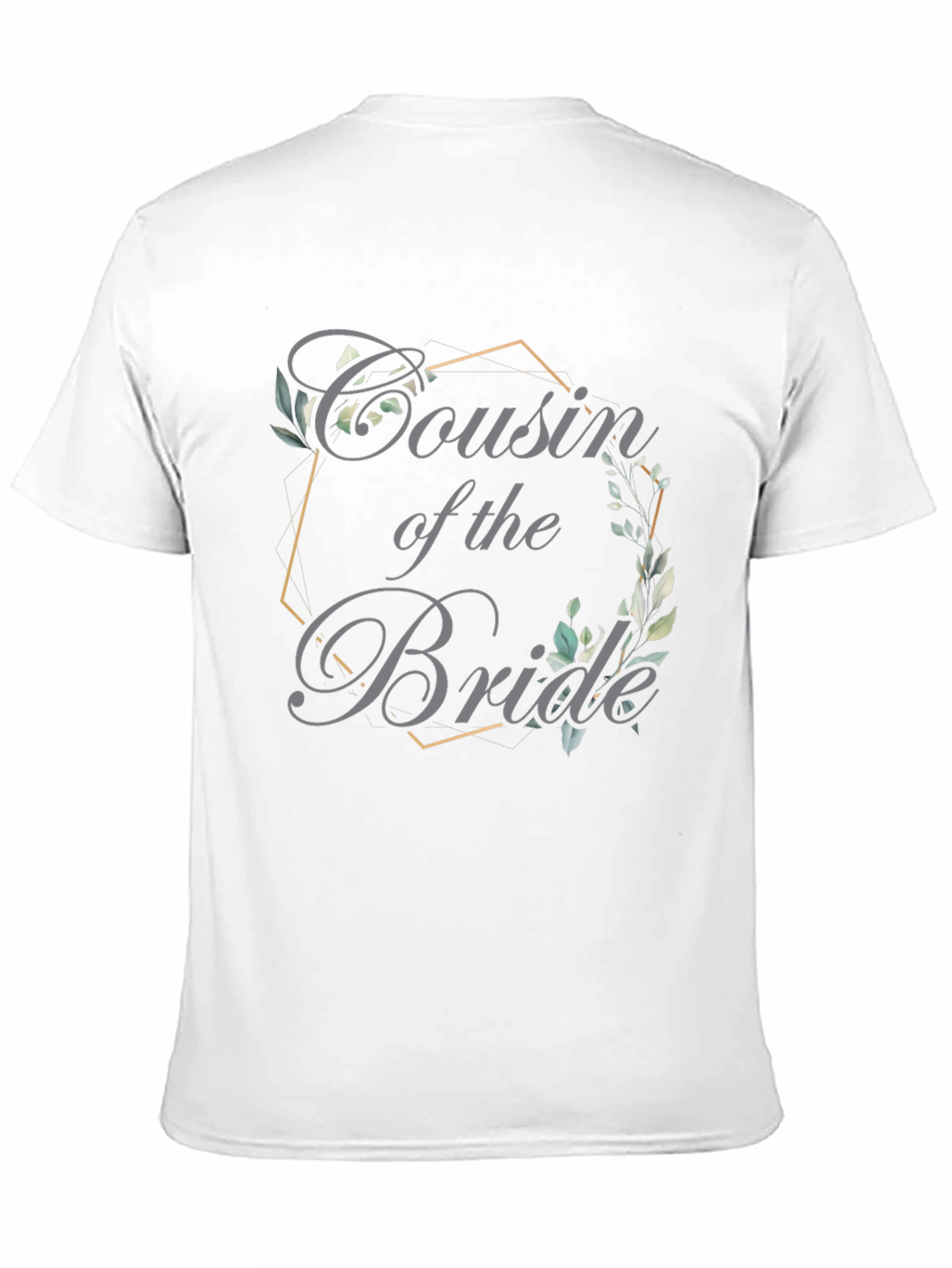 Cousin of the Bride Wedding T-Shirt - 11