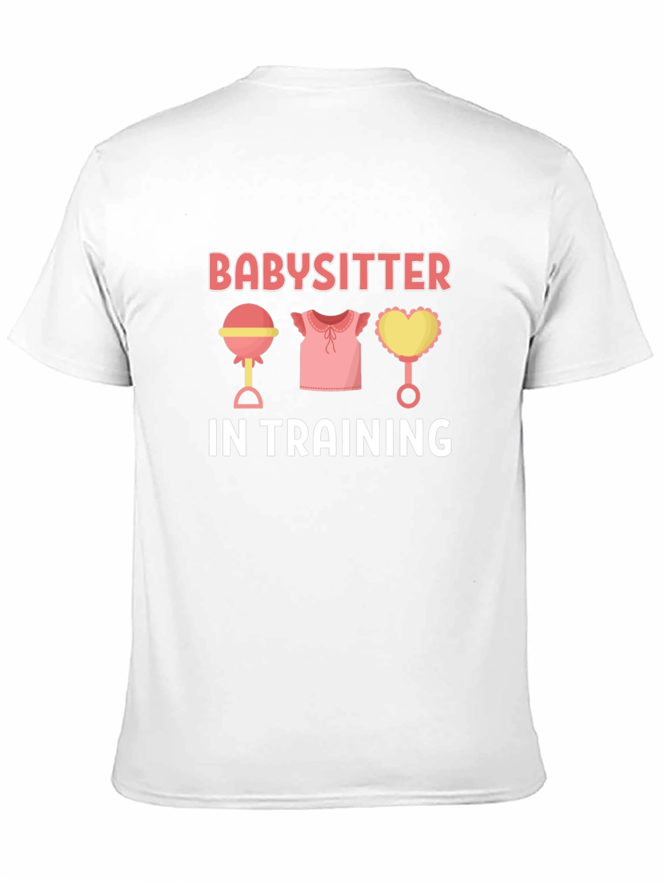 Black Babysitter In Training Graphic Tee - Soft Cotton view 11