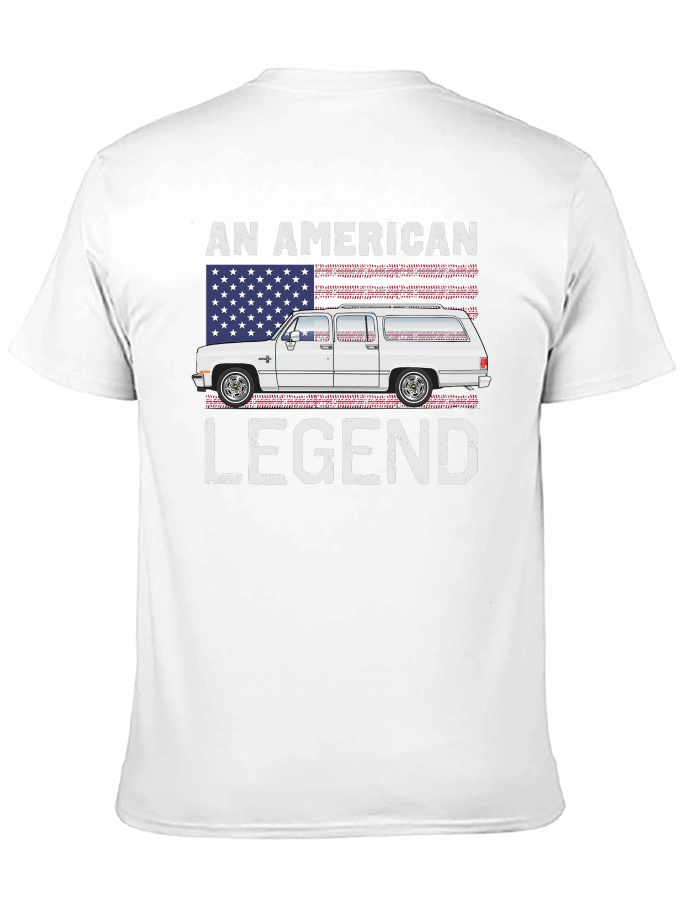 Black American Legend Truck T-Shirt view 11