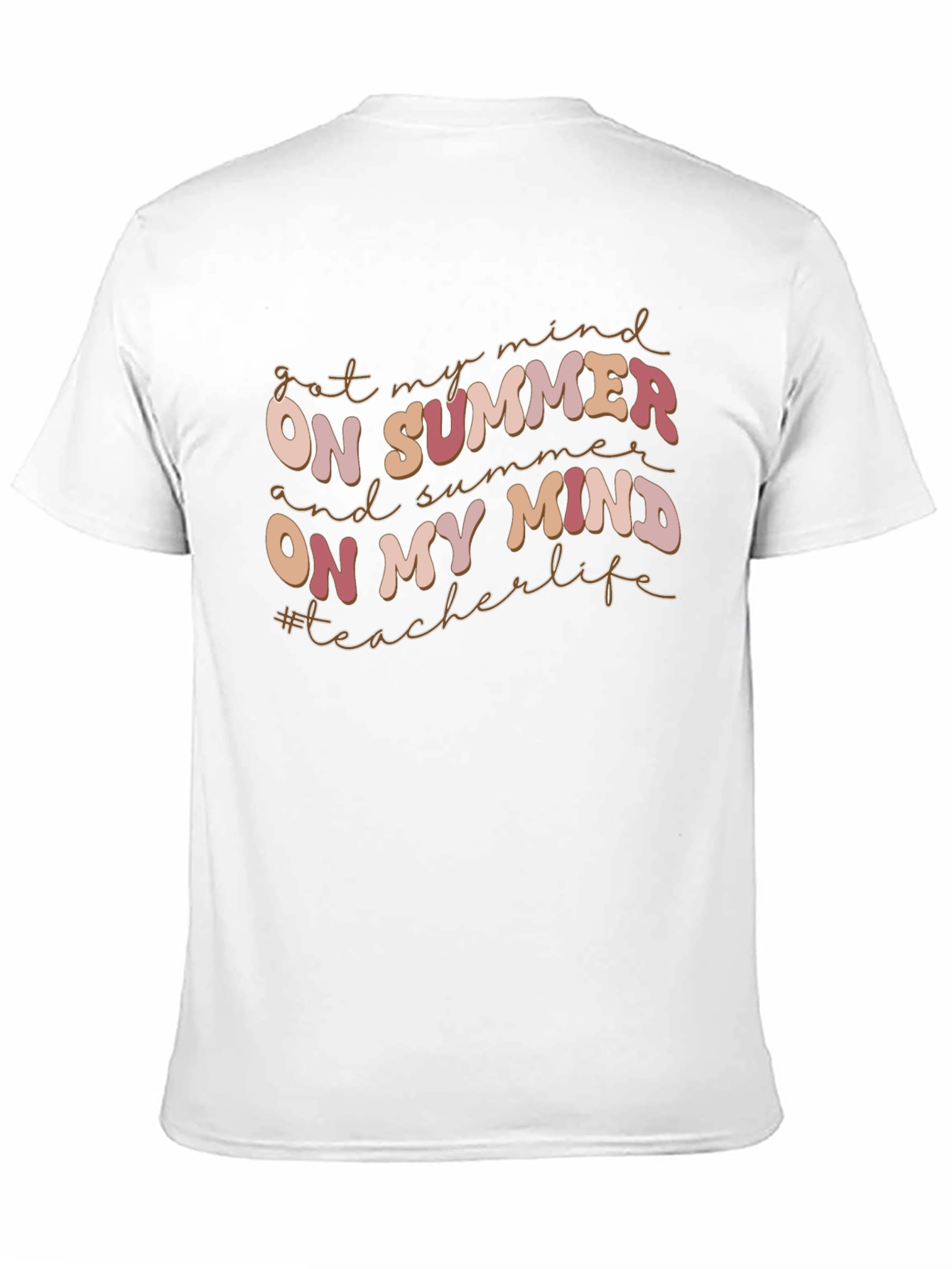 Black Summer Mind T-Shirt view 11