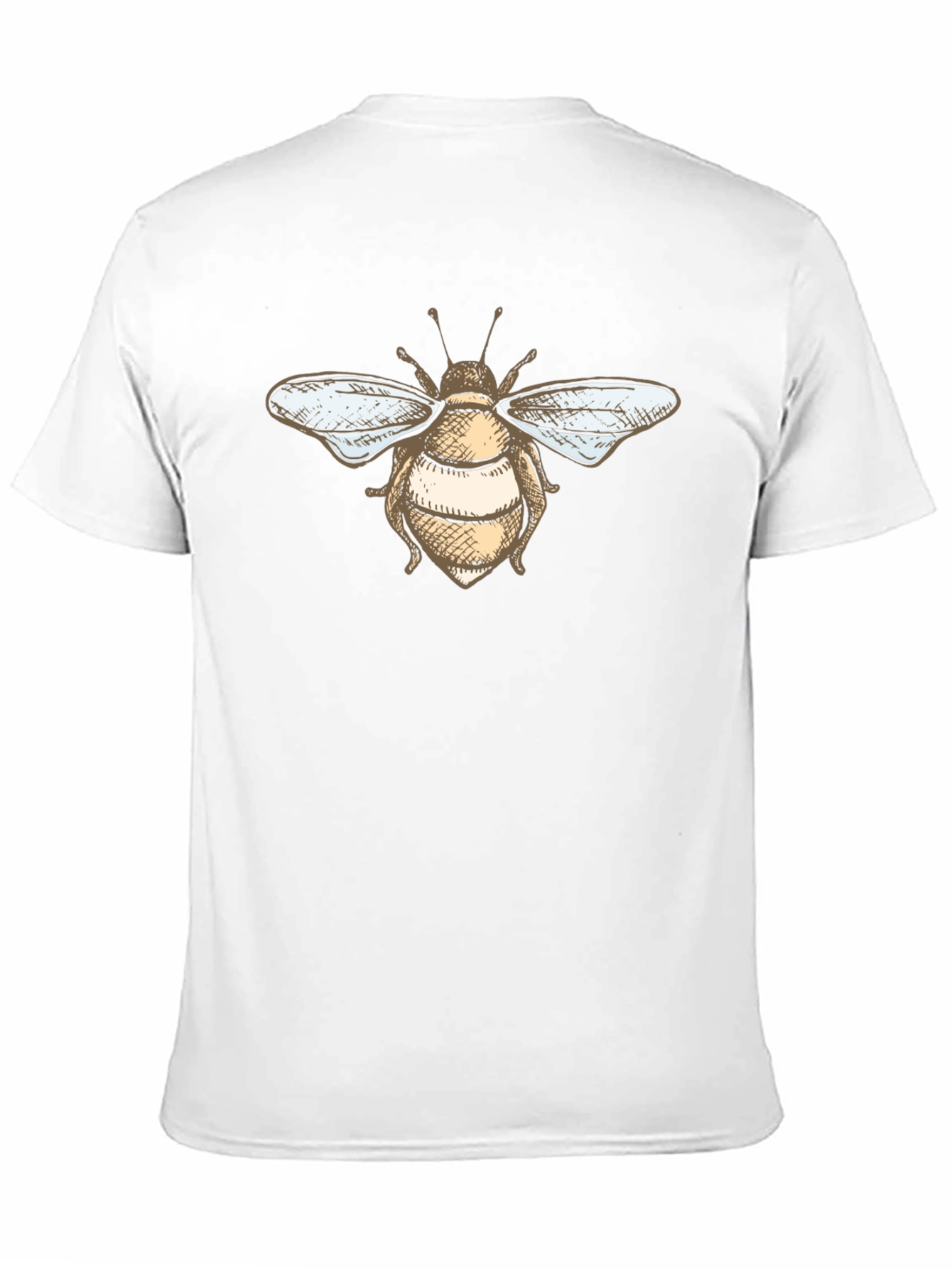 Black Bee Graphic Black T-Shirt view 11