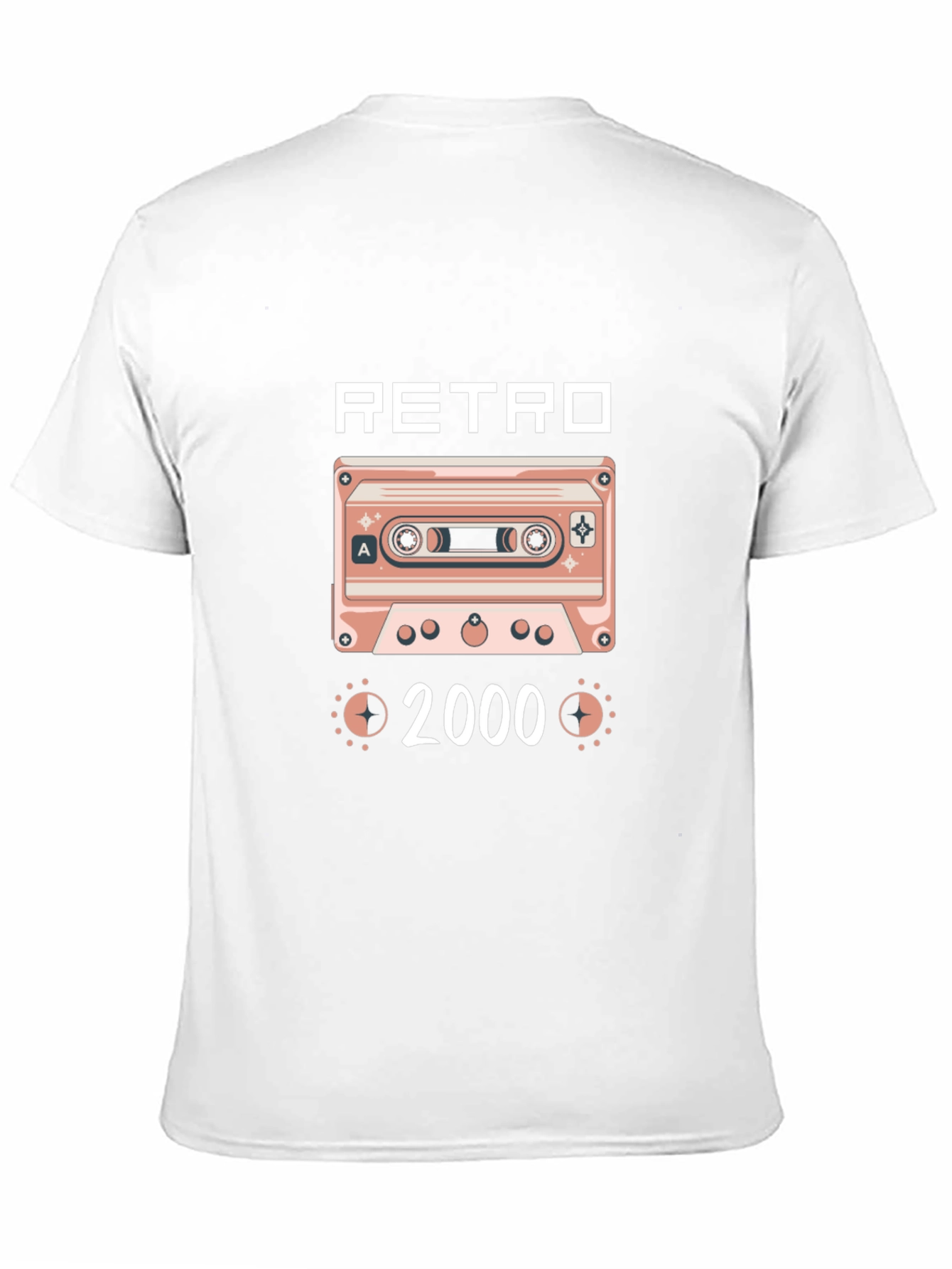 Retro 2000s Cassette Tape Graphic Tee - 11