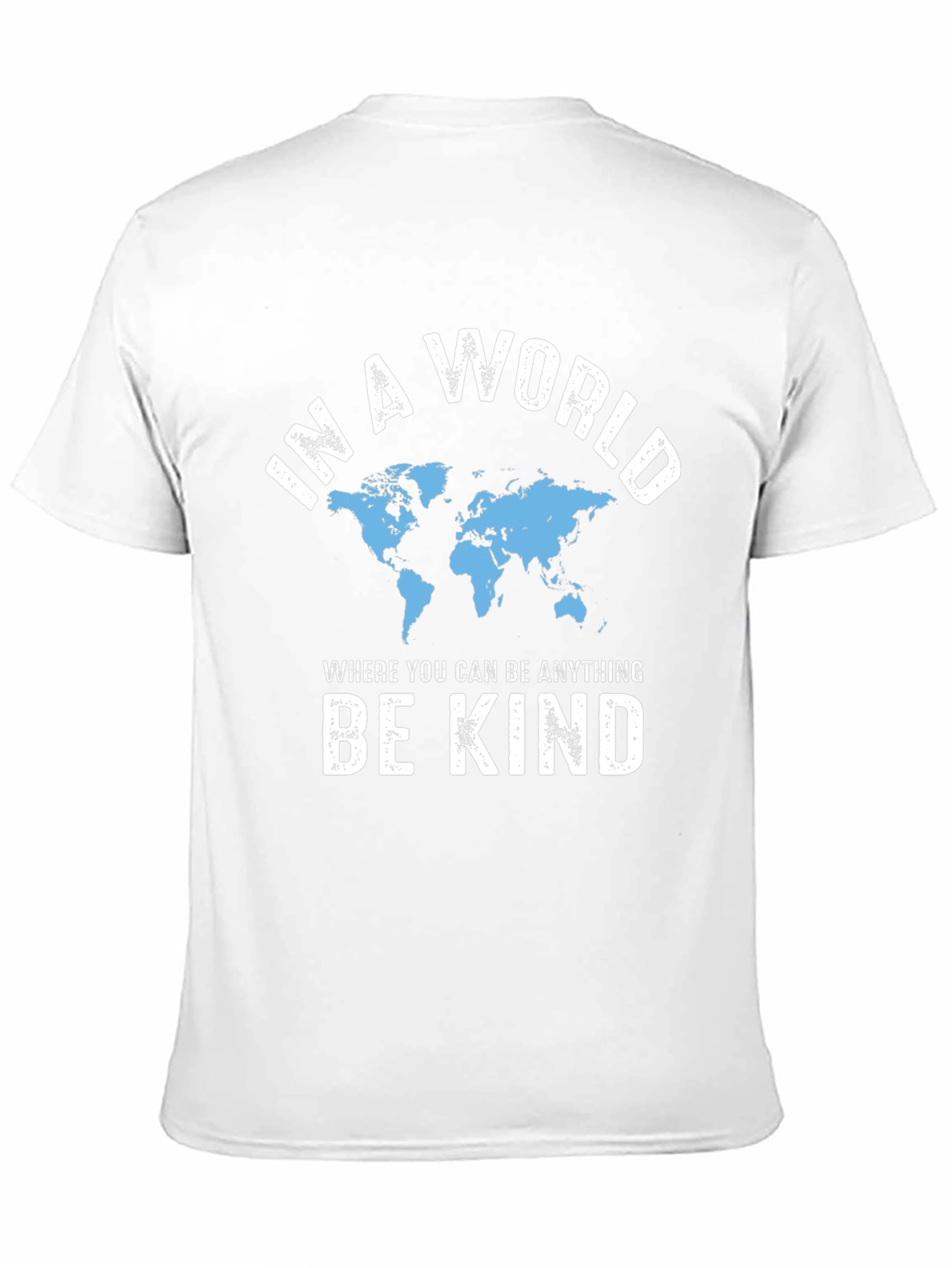 Black Kindness World Graphic T-Shirt - Be Kind view 11