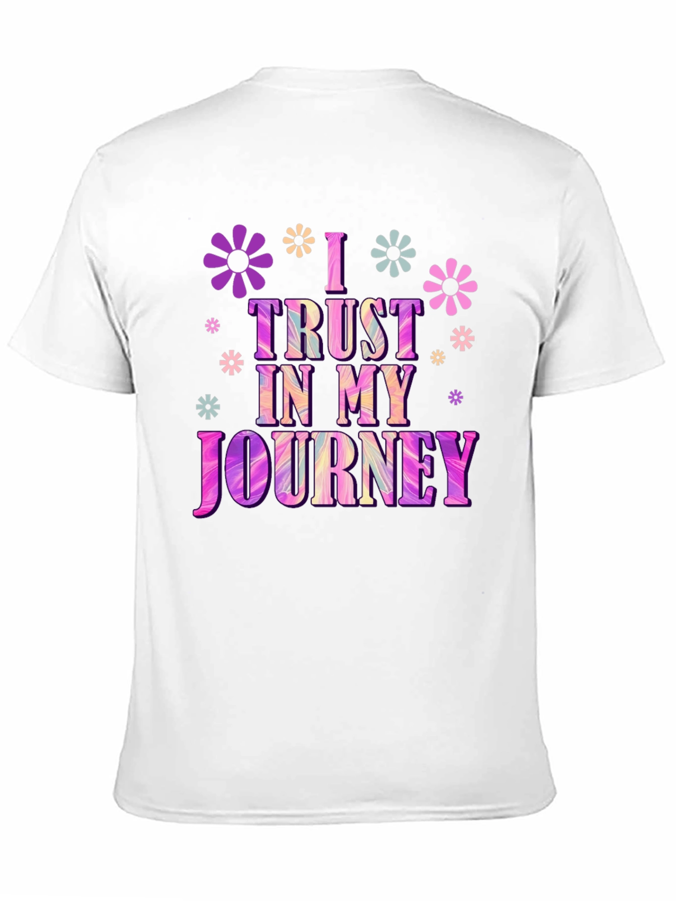 Black I Trust In My Journey Graphic Tee view 11