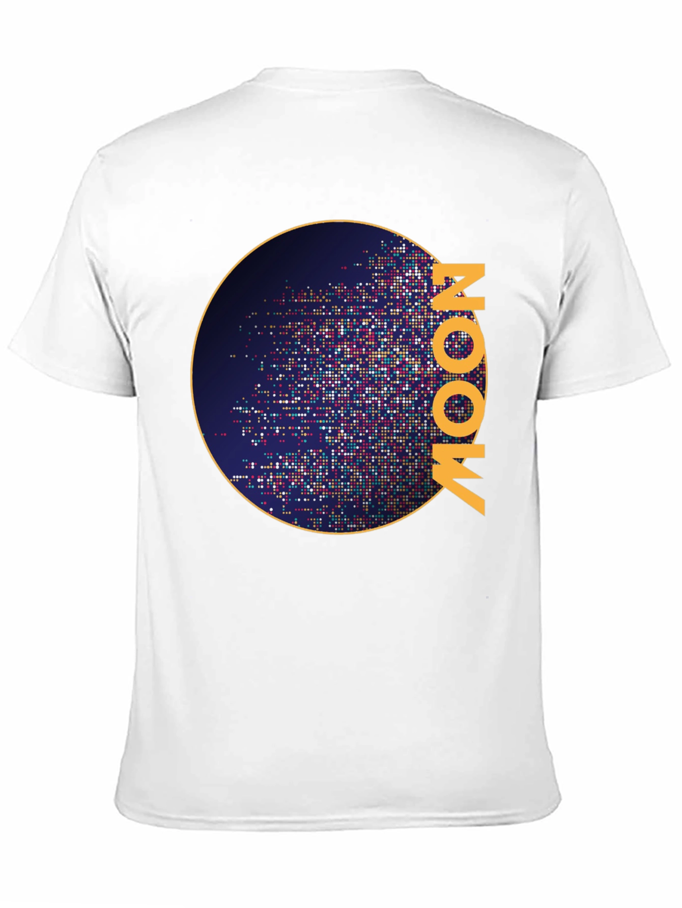 Black Moon Graphic Black T-Shirt view 11