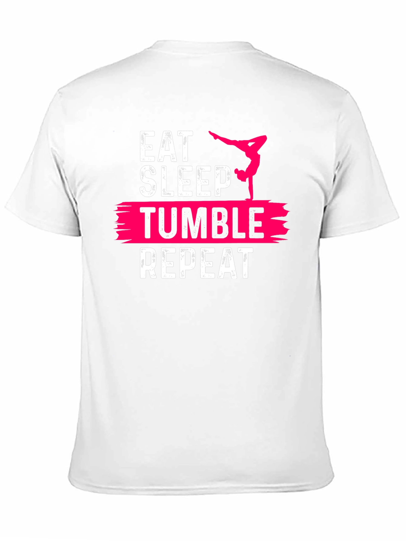 Black Eat Sleep Tumble Repeat T-Shirt view 11