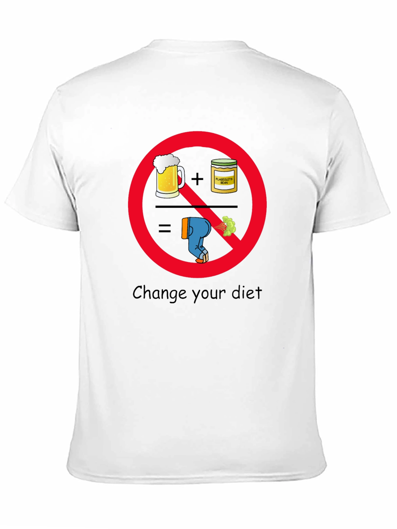Black Funny Diet Humor Graphic T-Shirt view 11