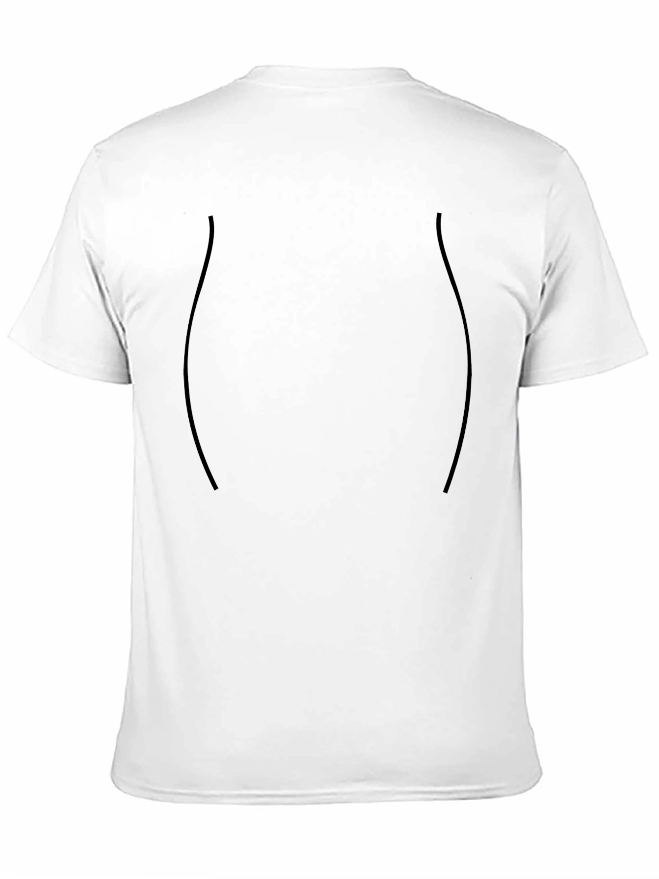 Black Classic Black Cotton Crew Neck T-Shirt view 11