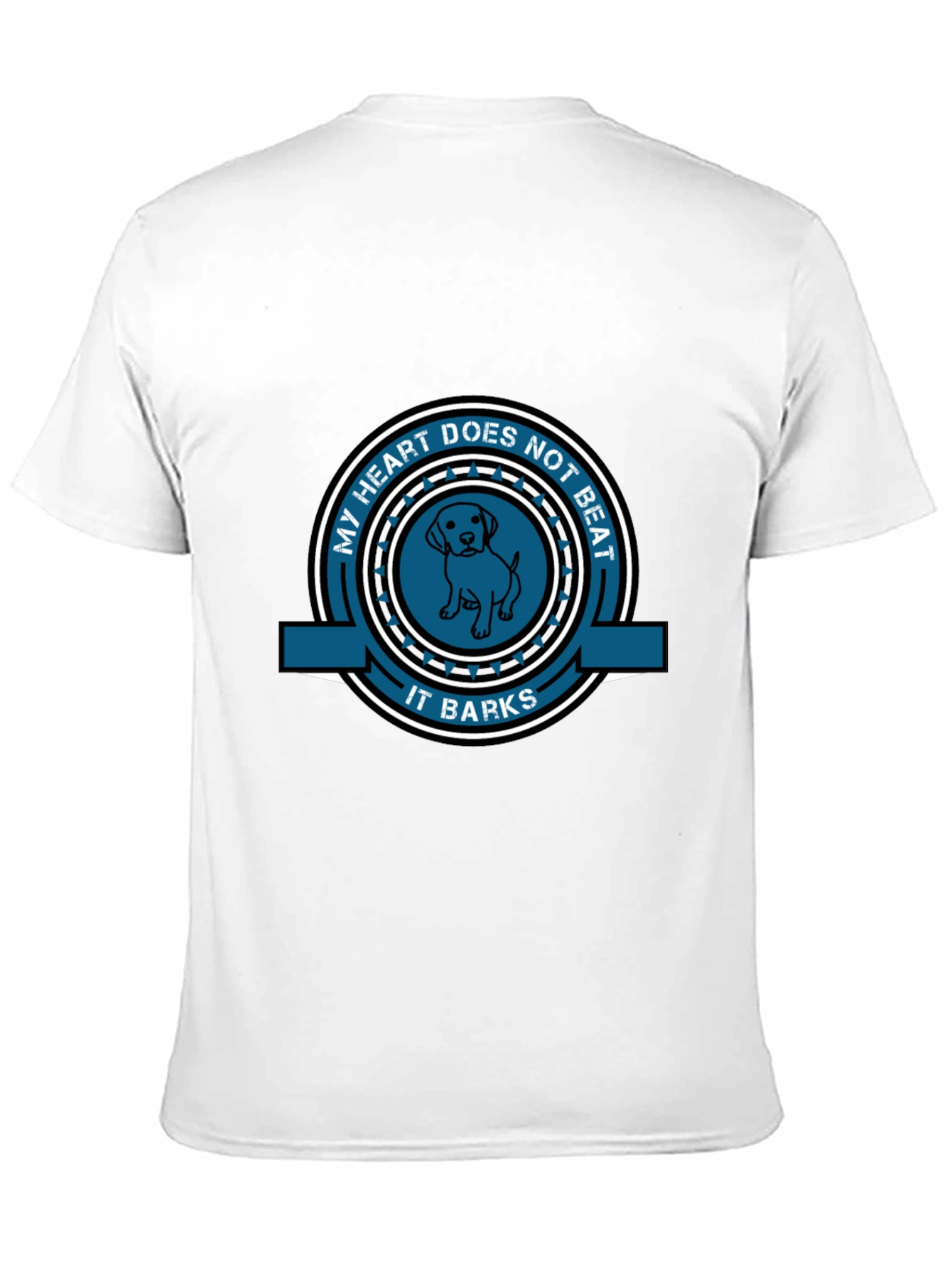 My Heart Does Not Beat Dog Lover T-Shirt - 11