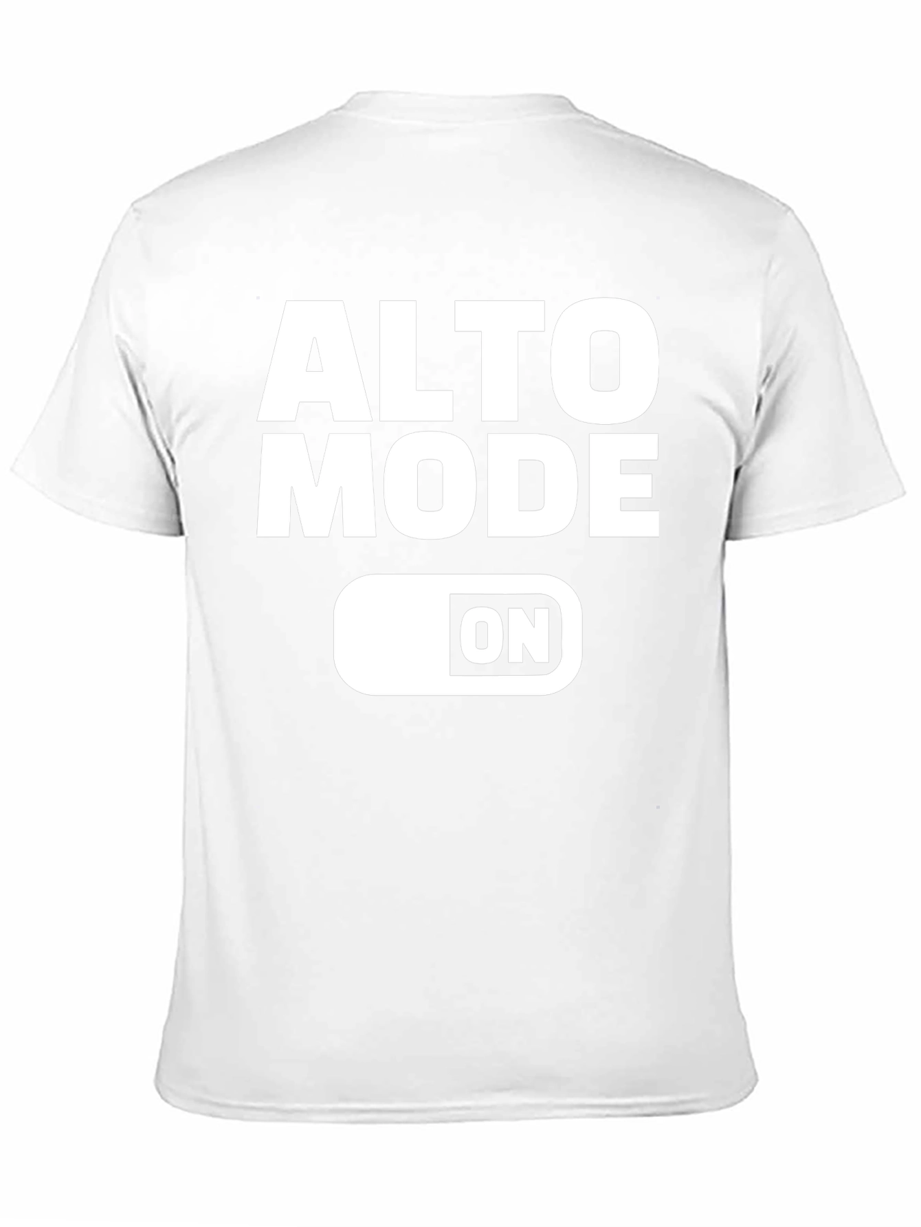 Black Alto Mode ON Black Graphic Tee Shirt view 11