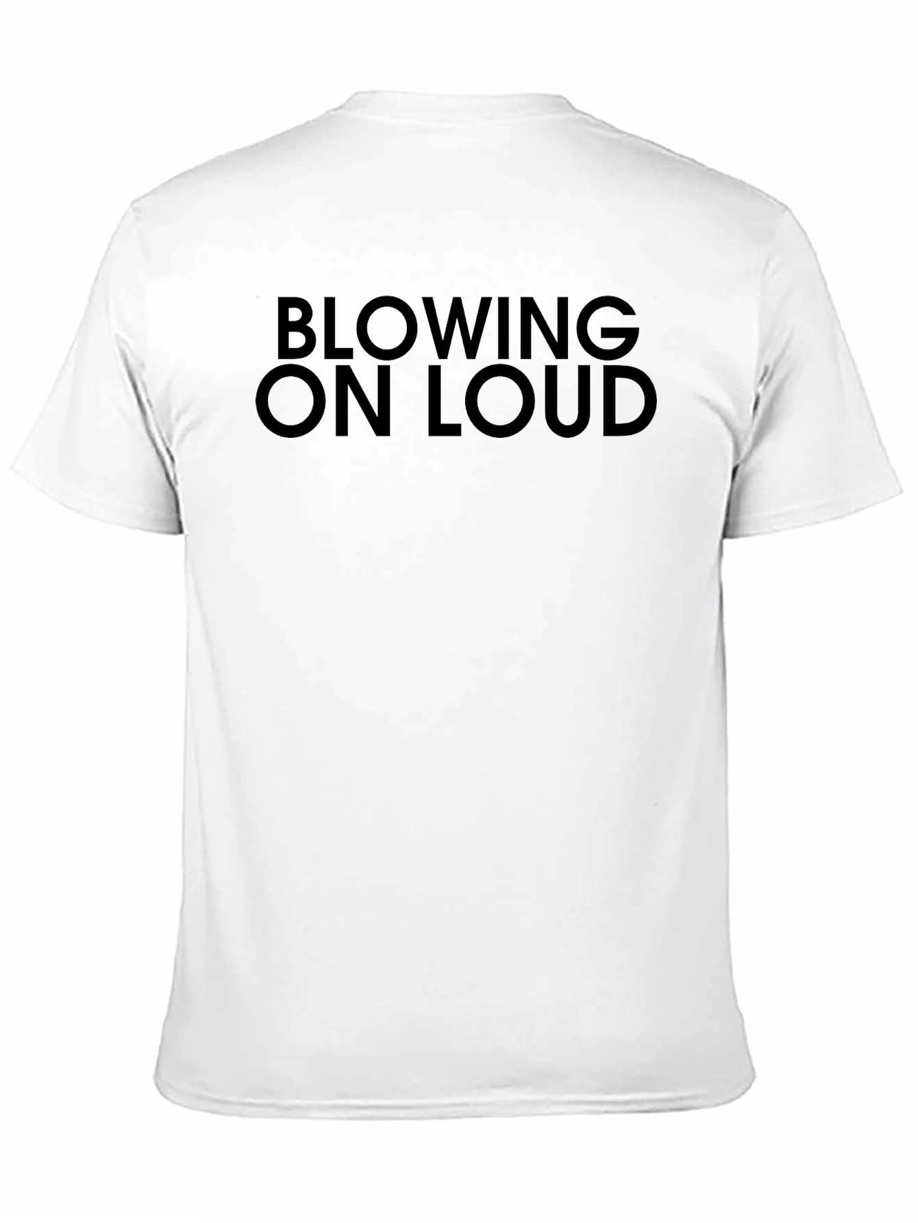 Black Blowing on Loud Graphic T-Shirt view 11