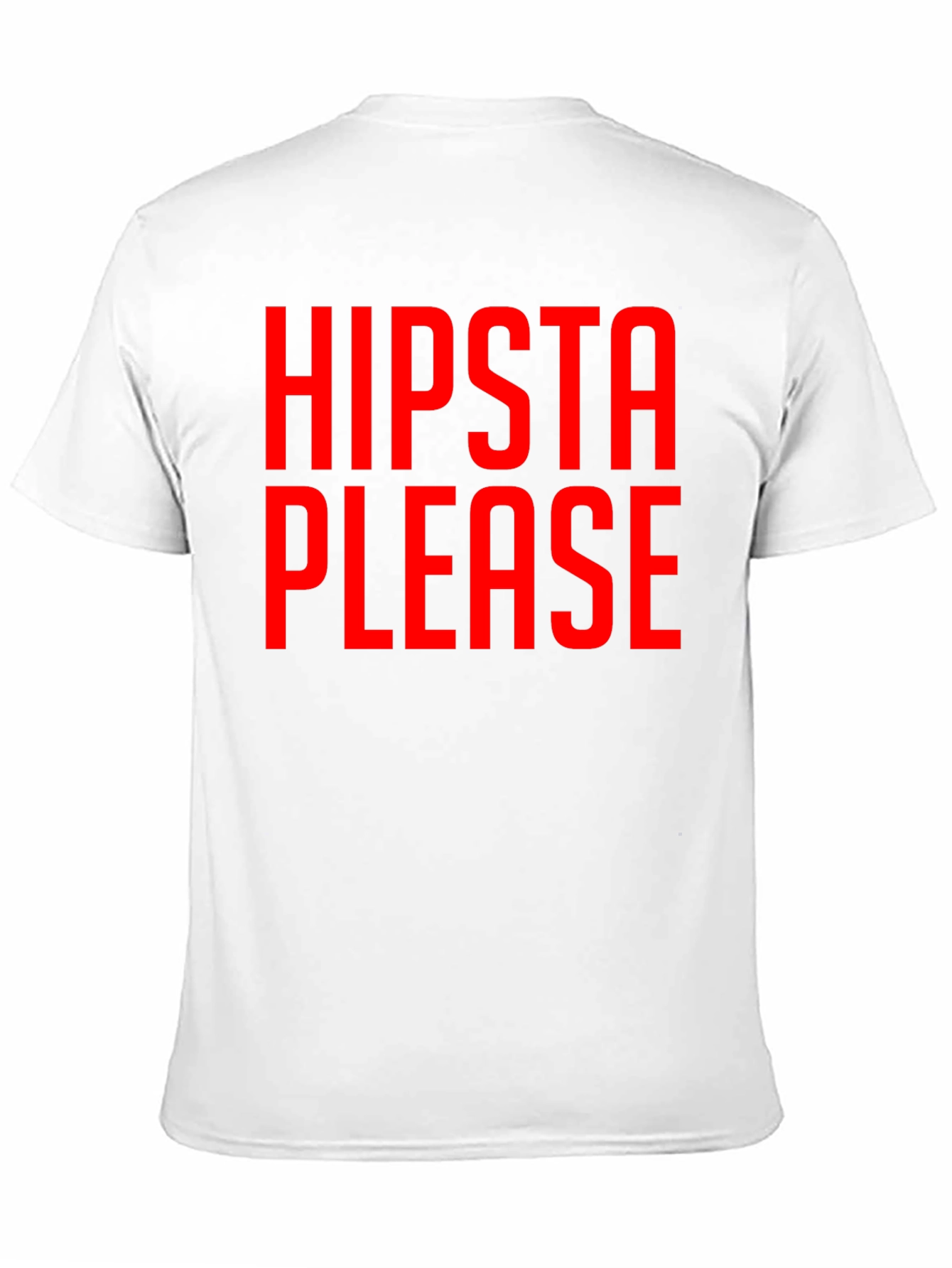 Black Hipsta Please Graphic Tee - Bold Statement T-Shirt view 11
