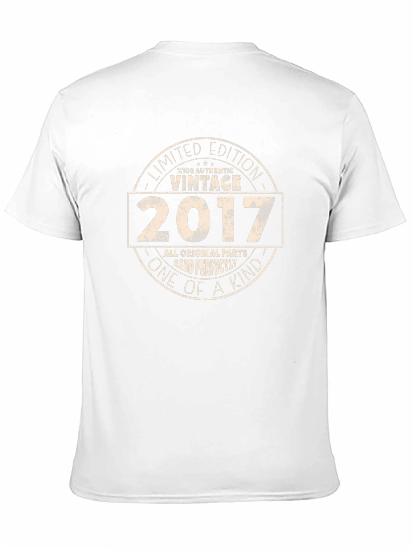 Black Vintage 2017 Limited Edition T-Shirt view 11