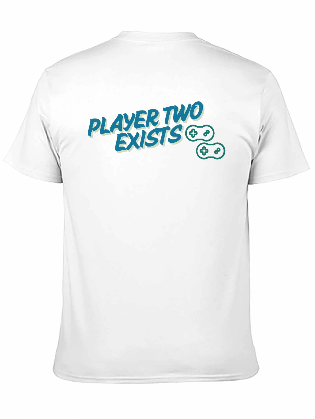 Black Player Two Exists Gamer T-Shirt view 11