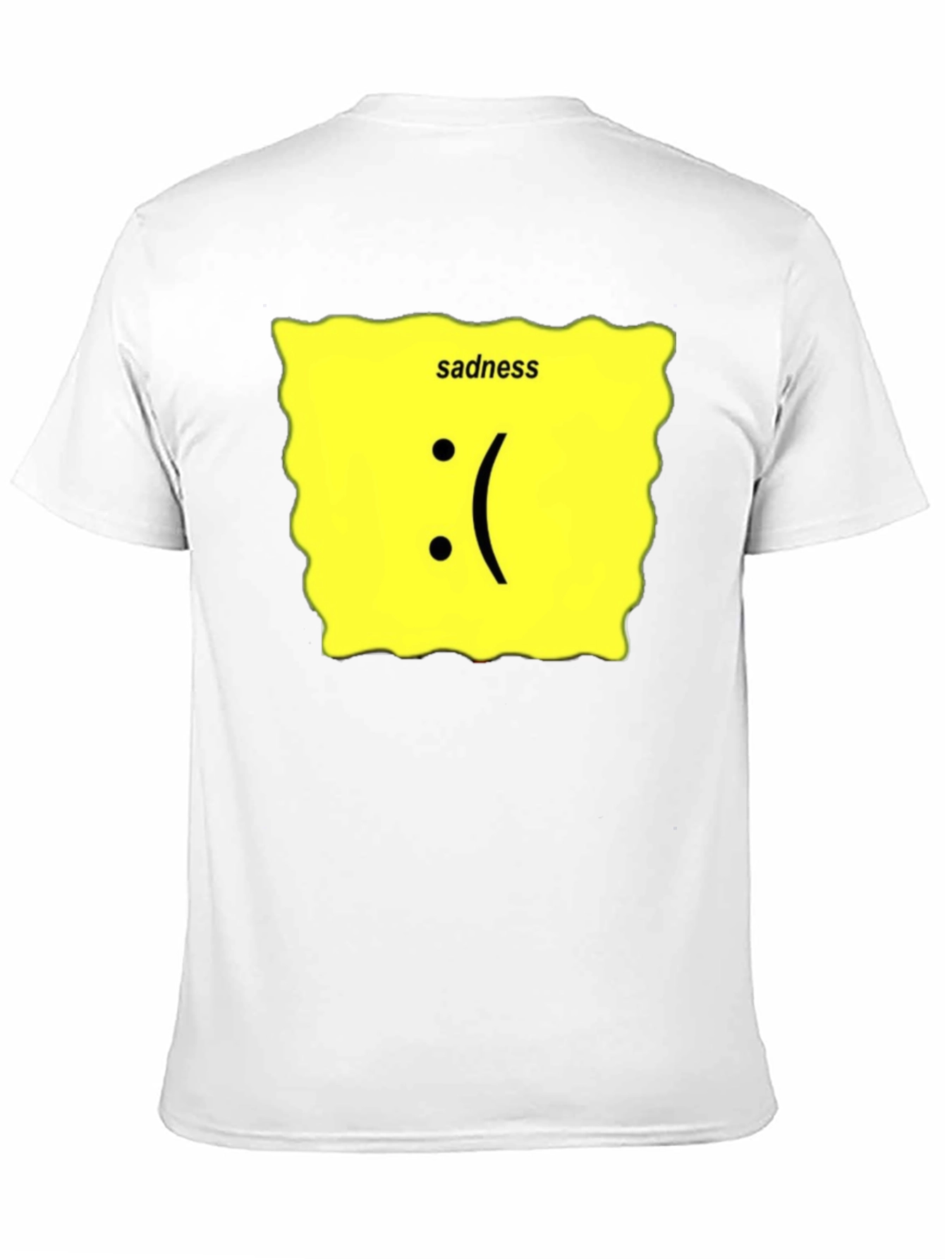 Black Sadness Graphic T-Shirt - Black view 11