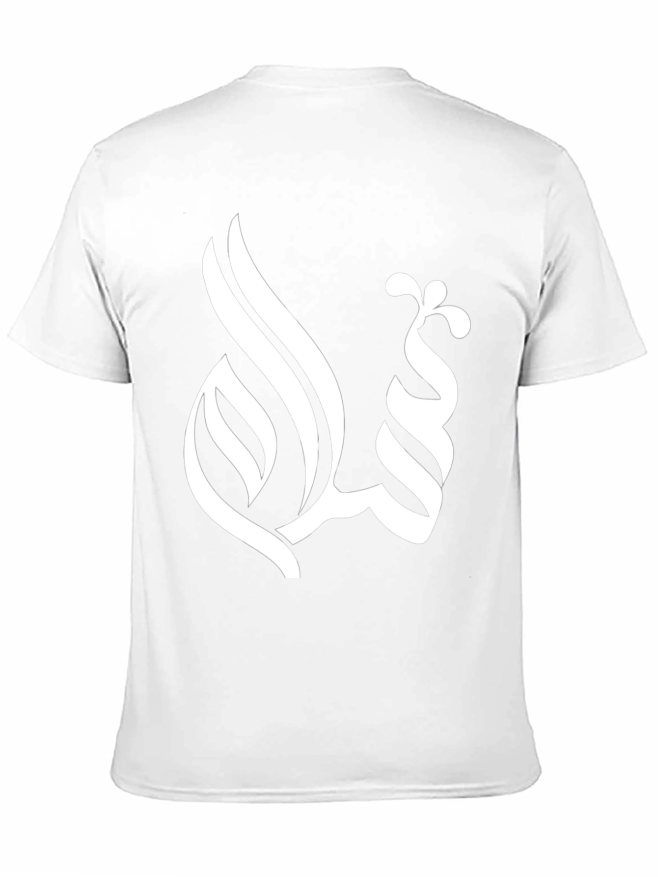 Black Salam Arabic Calligraphy Black T-Shirt view 11