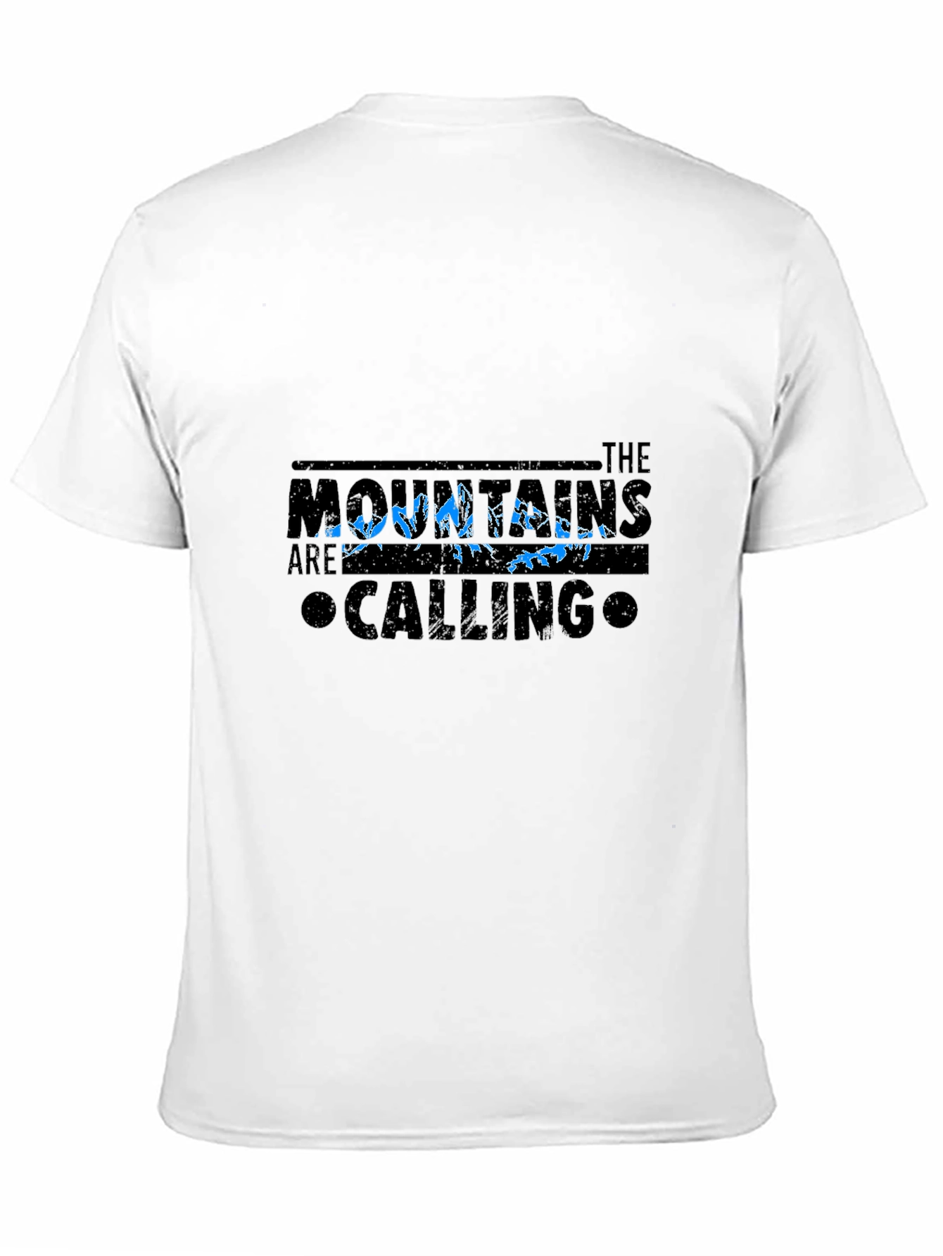 Black Mountains Are Calling Black T-Shirt view 11