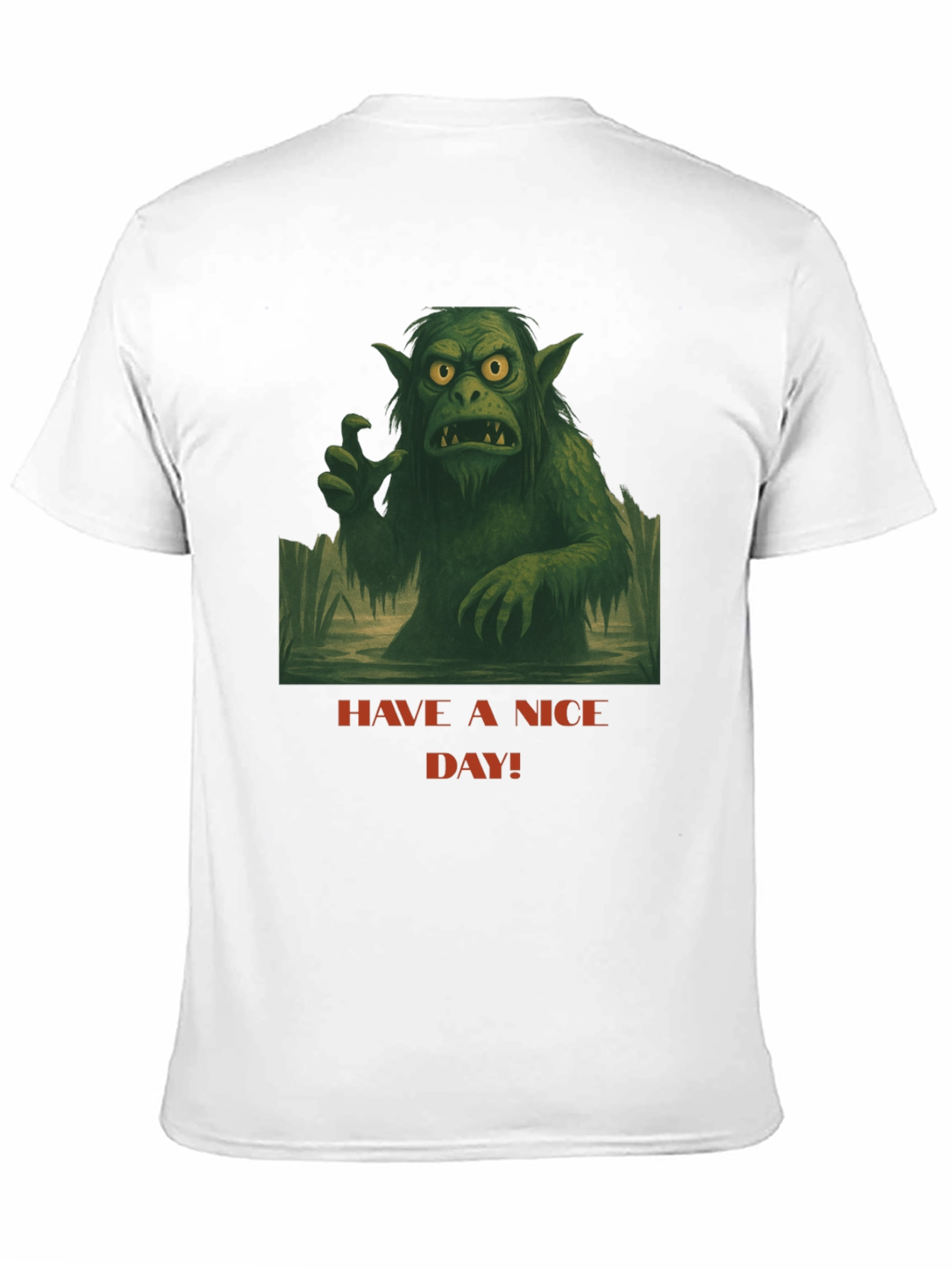 Black Swamp Monster Tee - Have A Nice Day! view 11