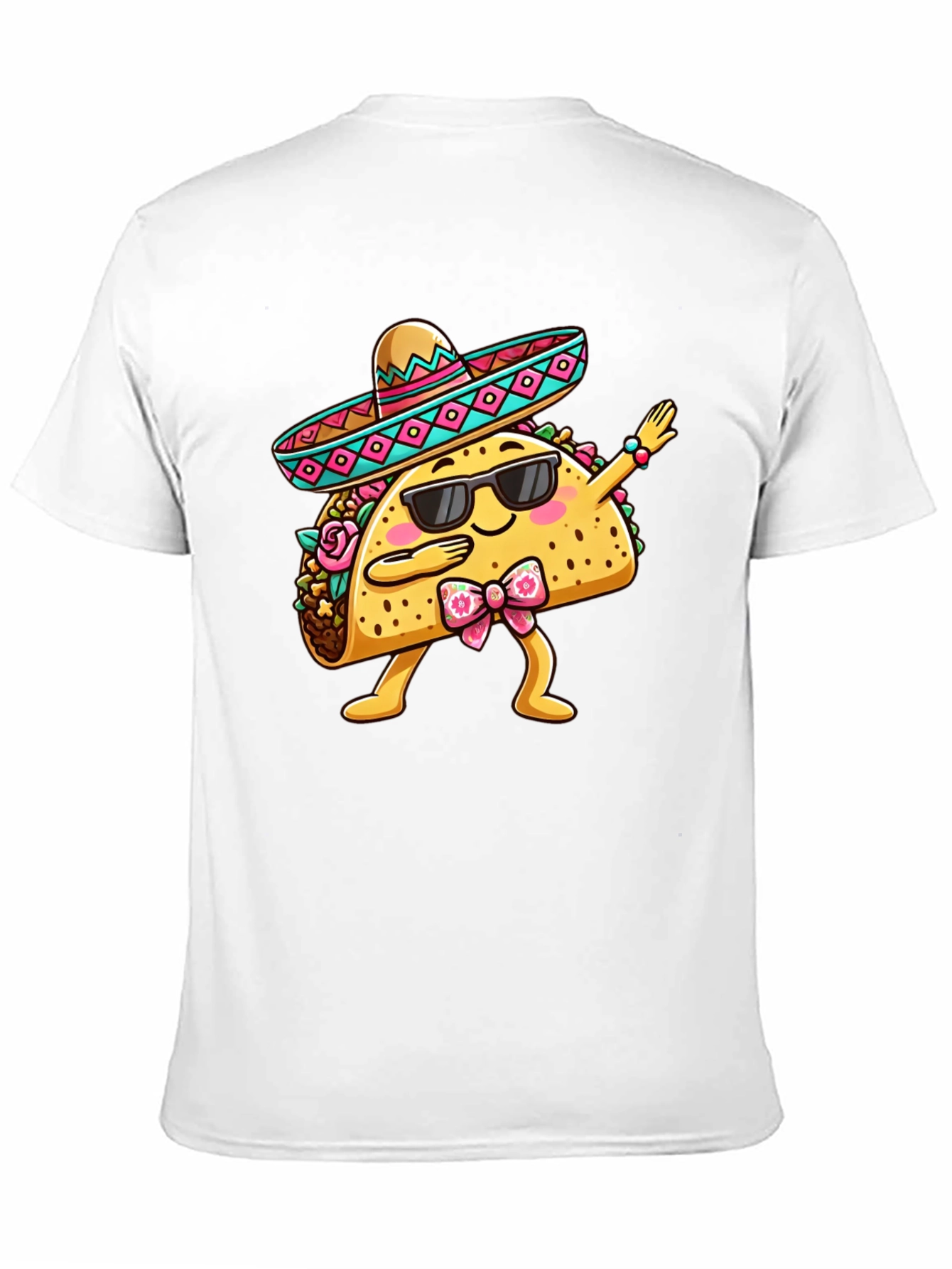 Black Dabbing Taco T-Shirt - Funny Cinco de Mayo Tee view 11