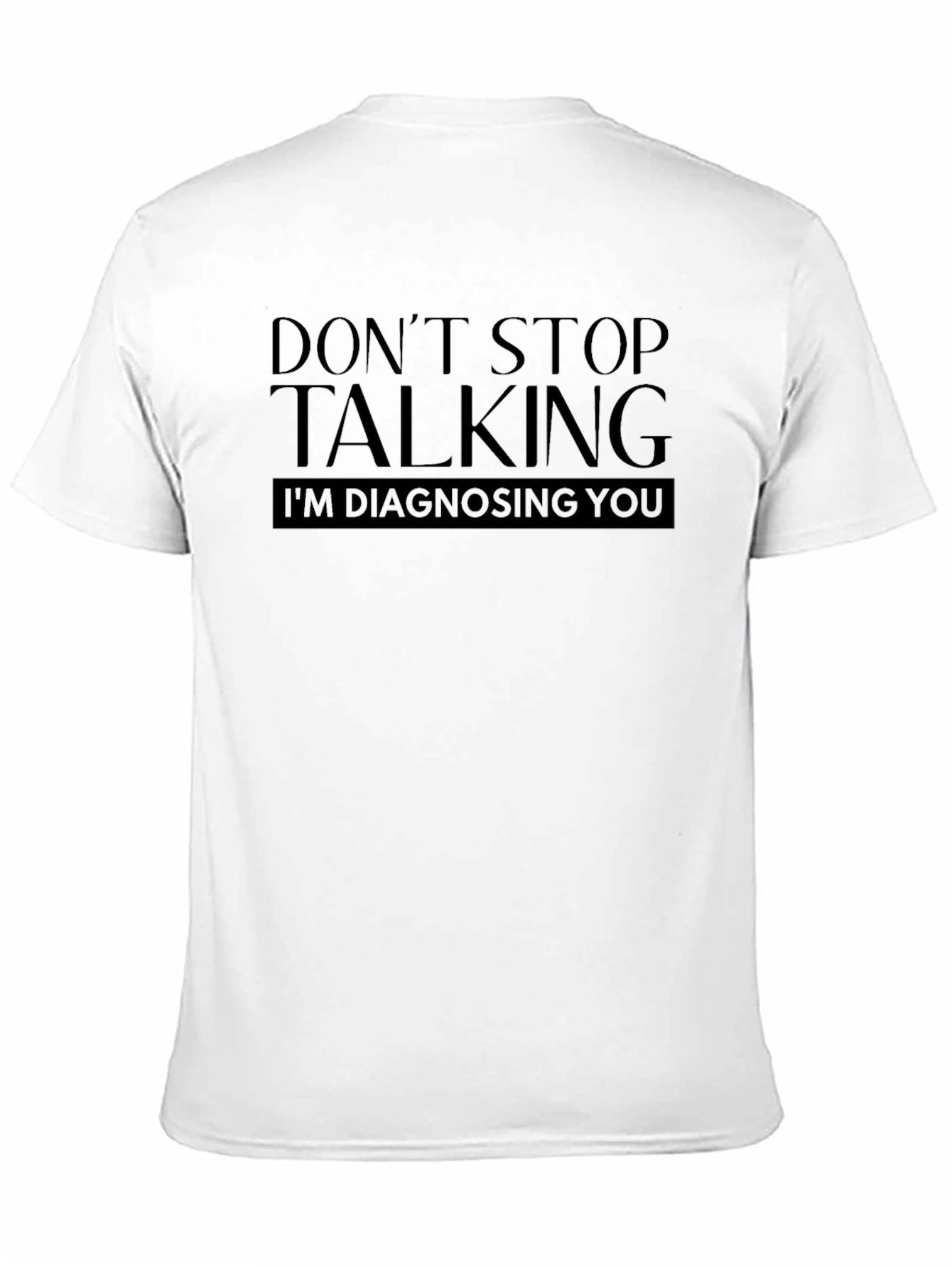 Black Don't Stop Talking Funny Graphic Tee view 11