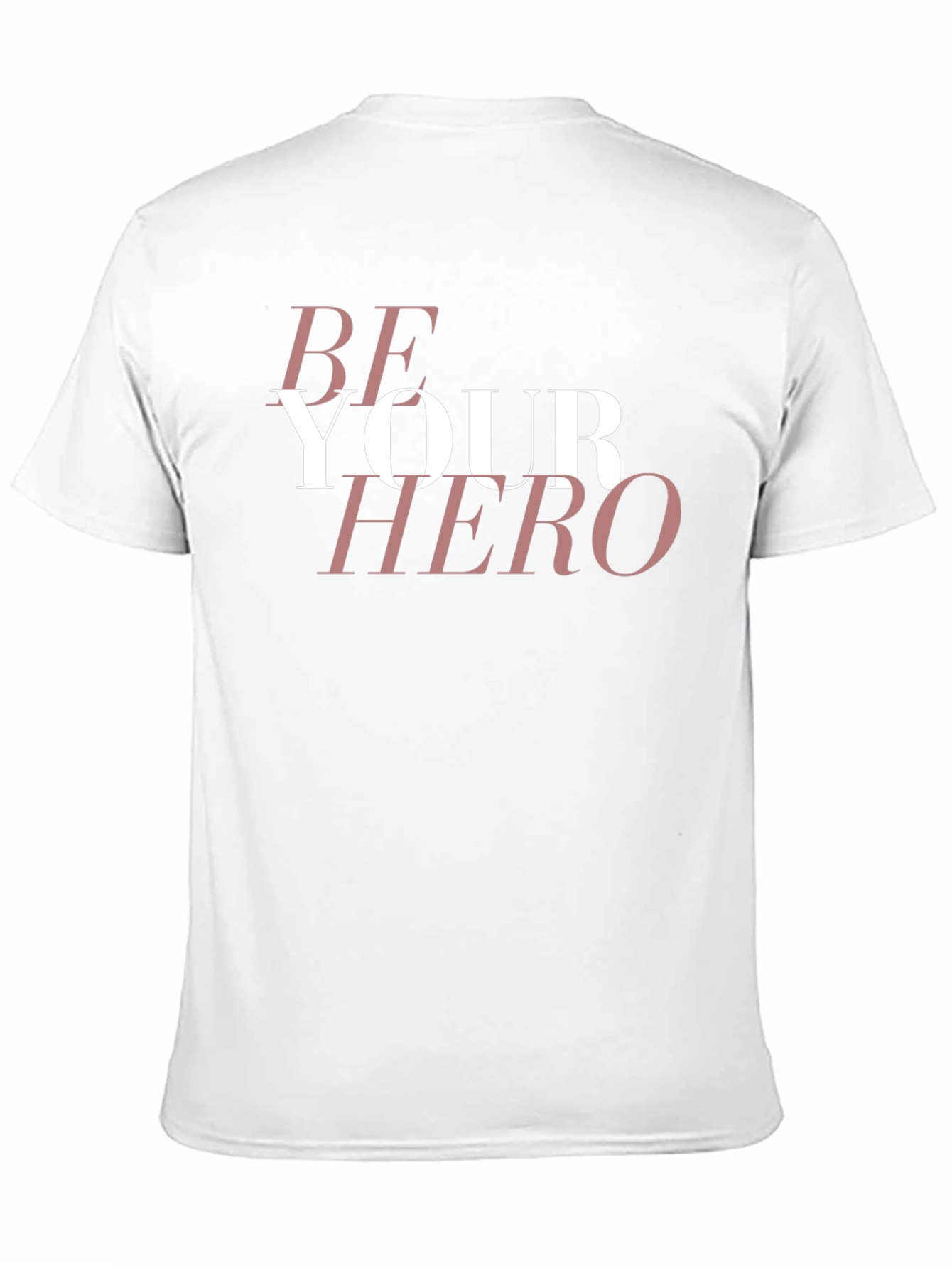 Black Be Your Hero Graphic Tee - Stylish Black T-Shirt view 11