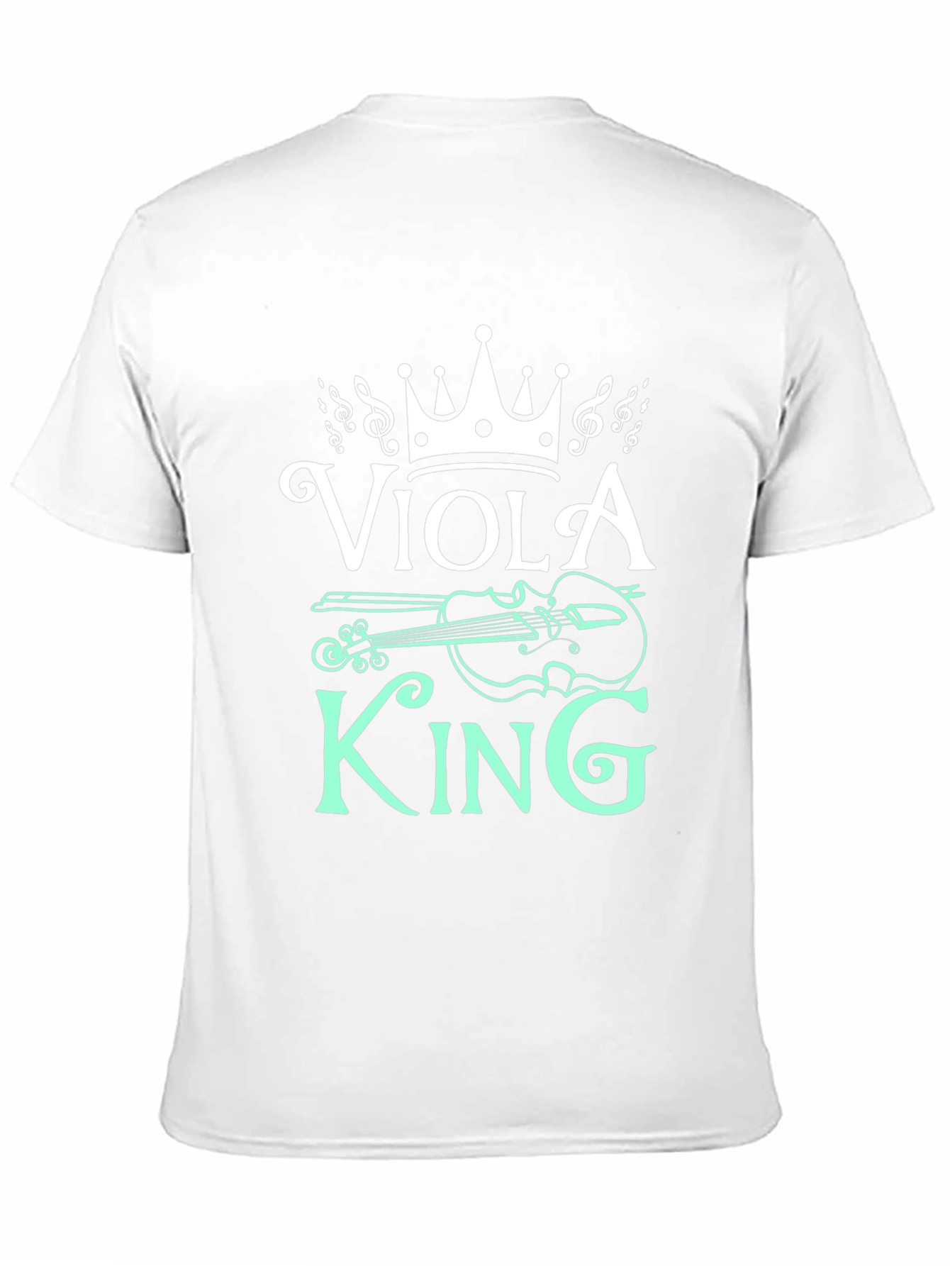 Black Viola King Graphic T-Shirt - Music Lover Tee view 11