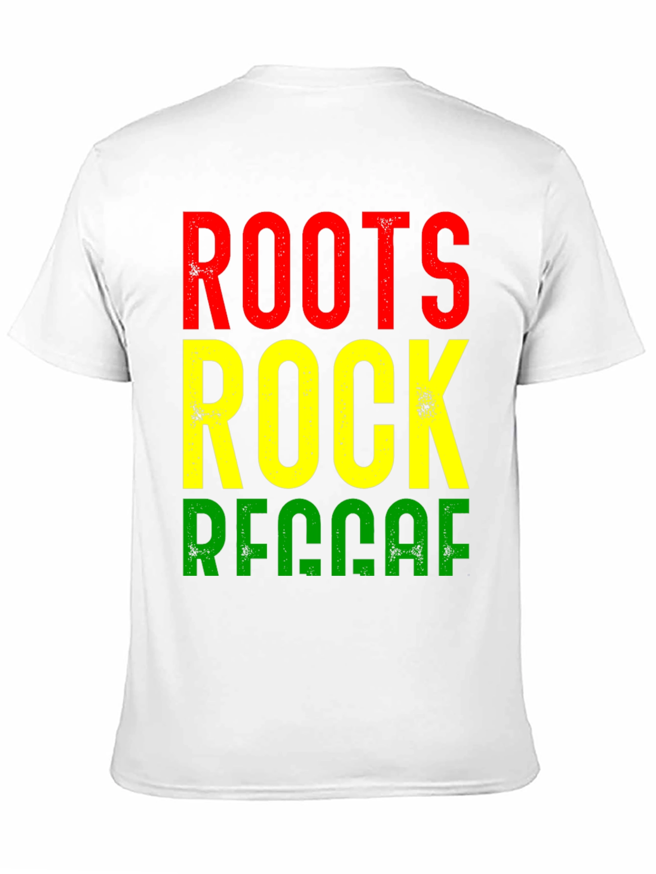 Black Roots Rock Reggae Black T-Shirt view 11