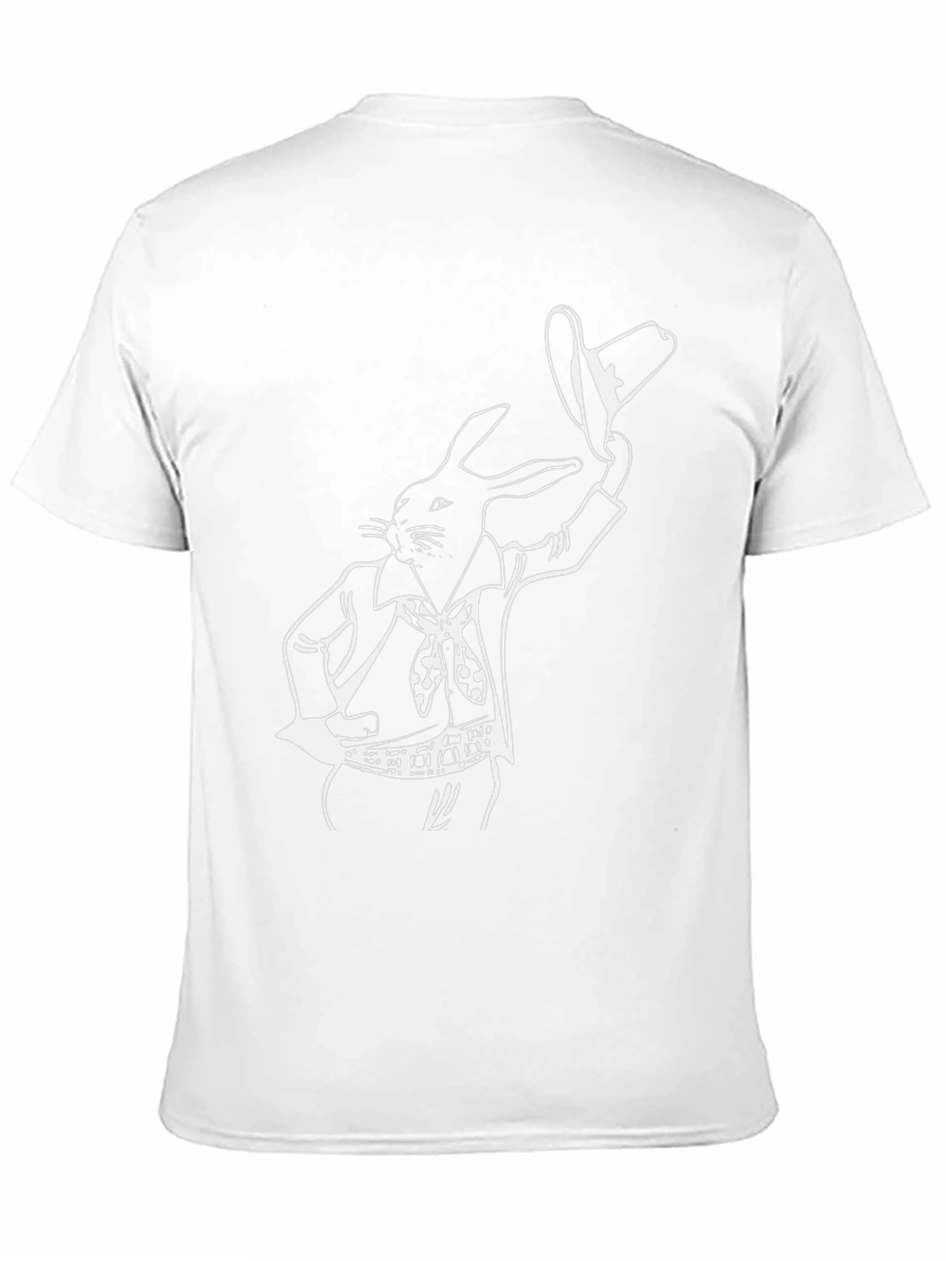 Black Rabbit Cowboy Black T-Shirt view 11