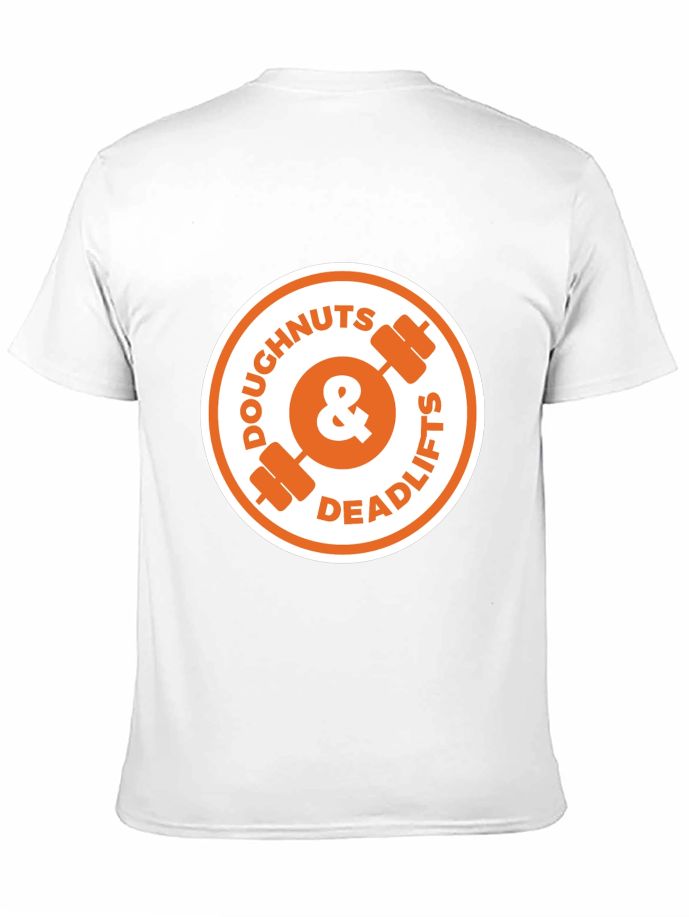 Black Doughnuts & Deadlifts Graphic Tee - Black view 11