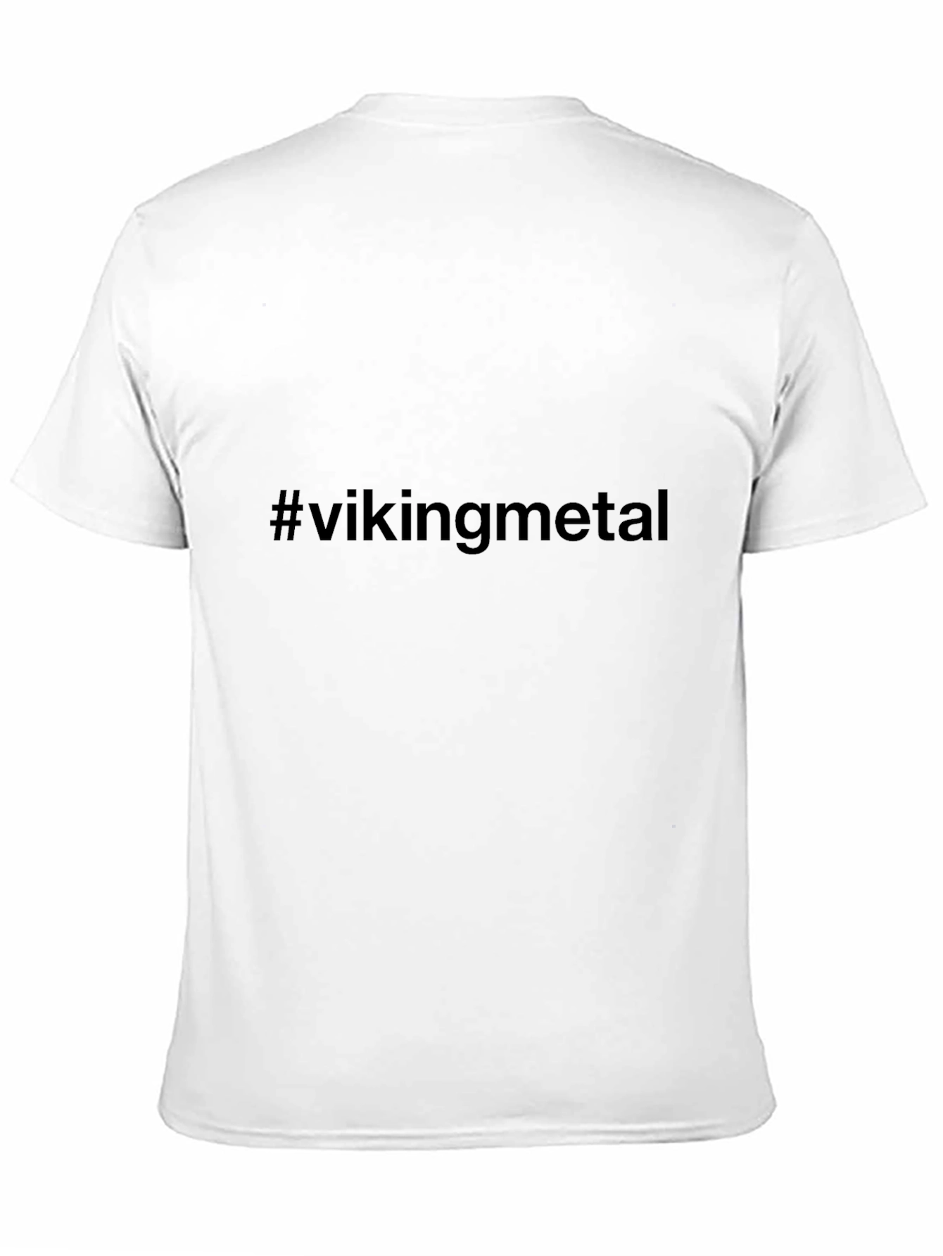 Black Viking Metal Black T-Shirt view 11