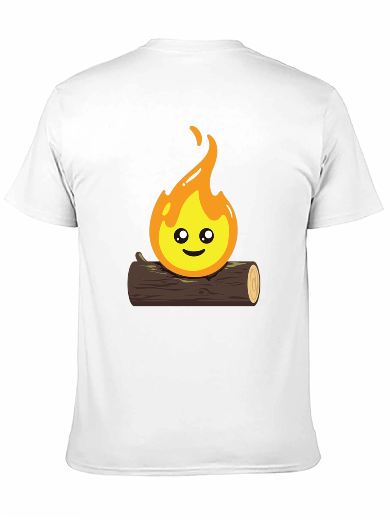 Black Cute Campfire Graphic T-Shirt - Black view 11