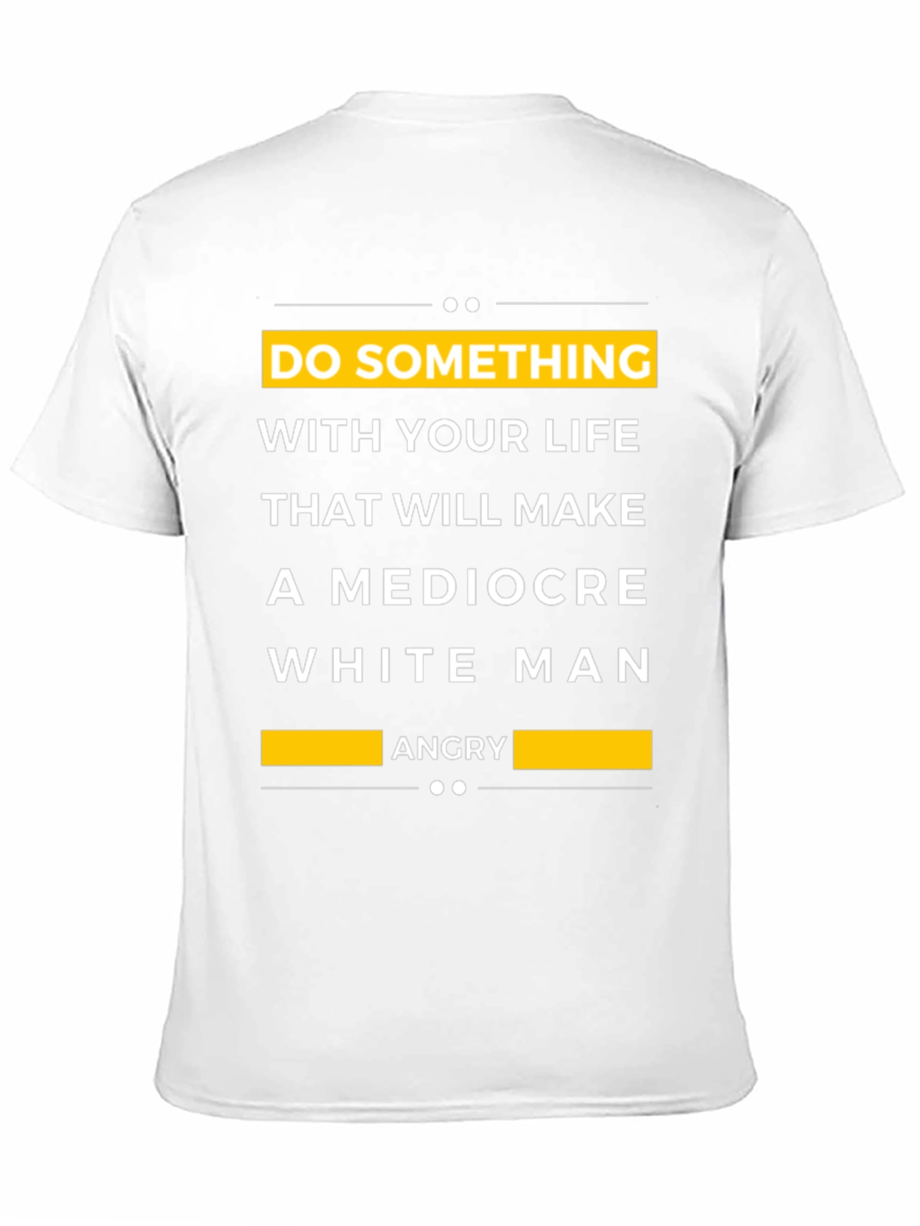 Black Do Something Funny T-Shirt view 11