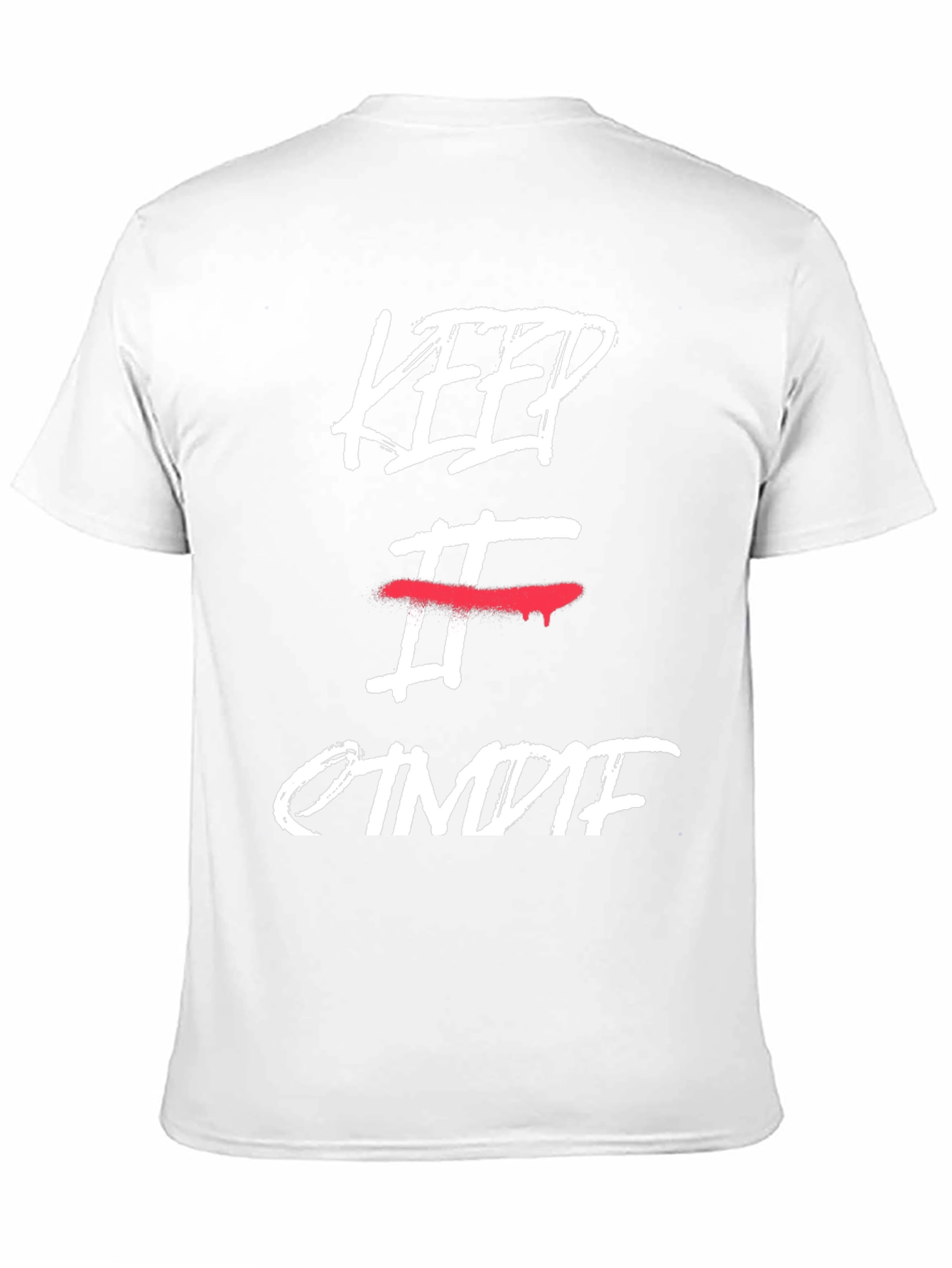 Black Keep It OTMDF T-Shirt - Stylish Graphic Tee view 11
