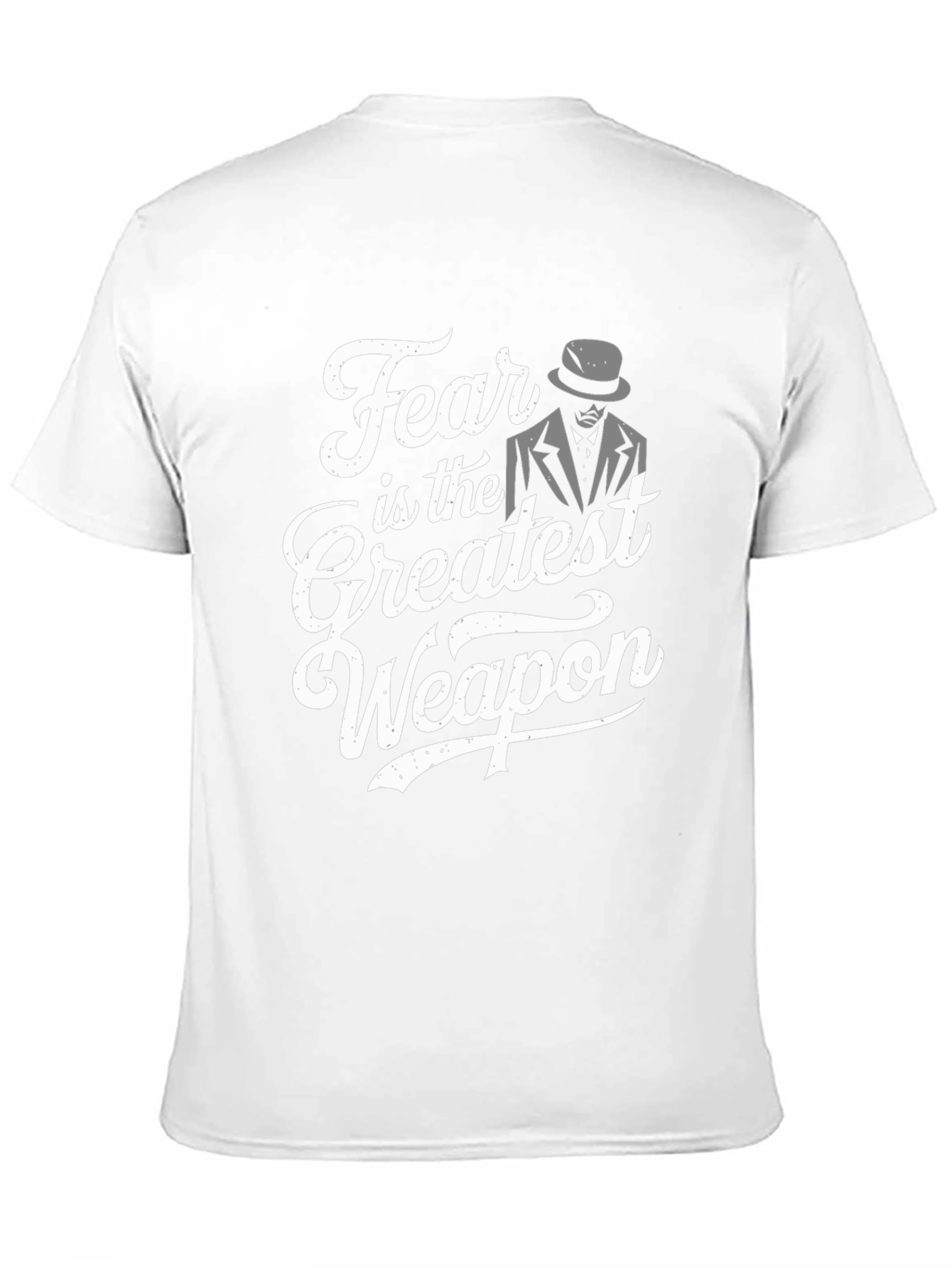 Black Fear is the Greatest Weapon T-Shirt view 11