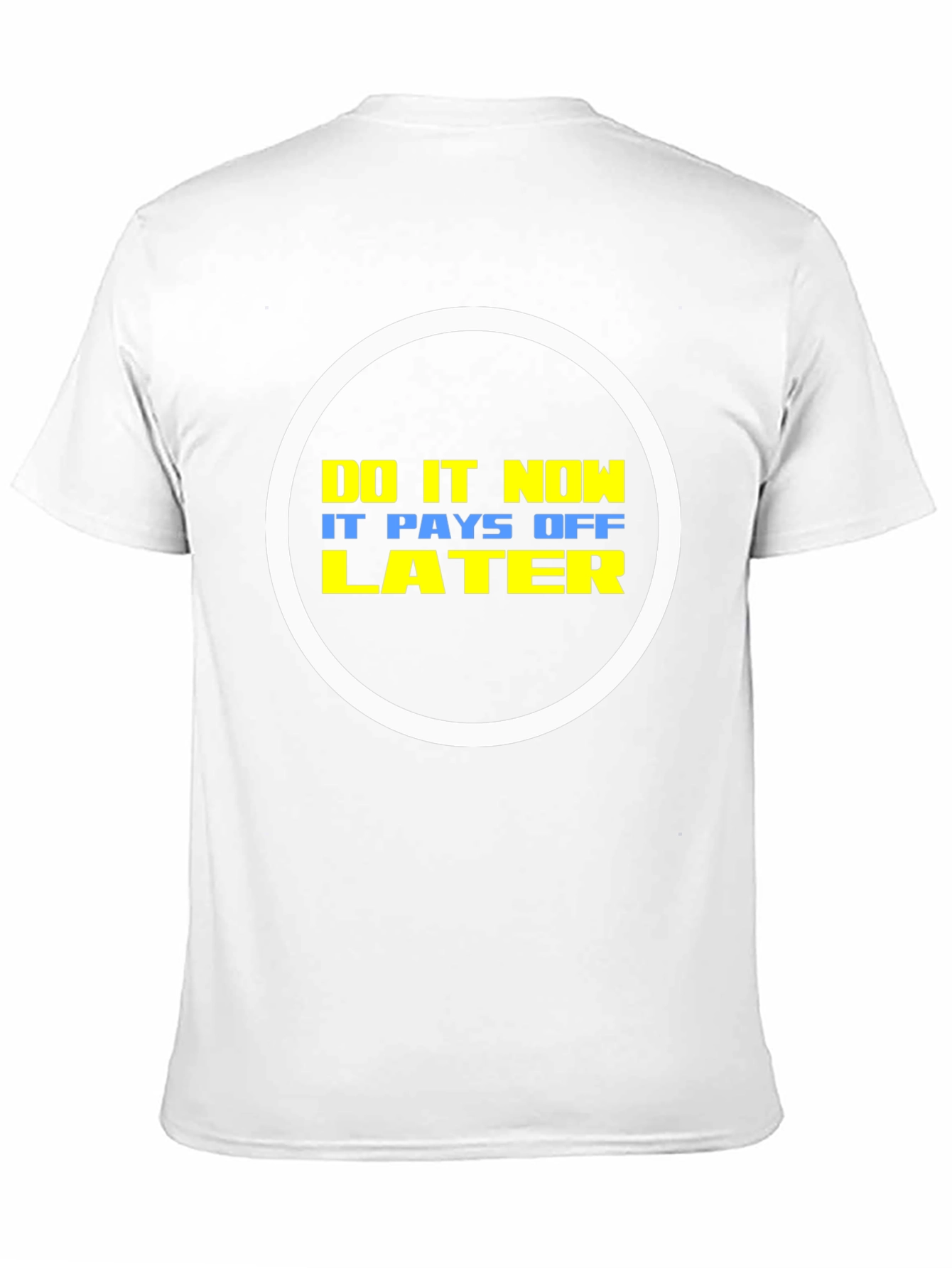 Black Motivational Graphic T-Shirt - Do It Now view 11