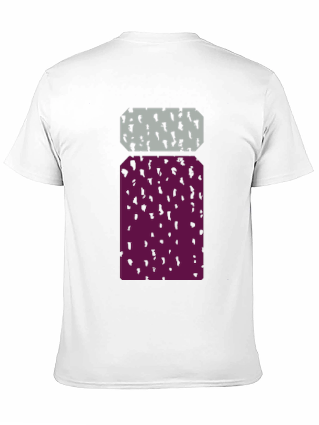 Black Abstract Patterned T-Shirt view 11