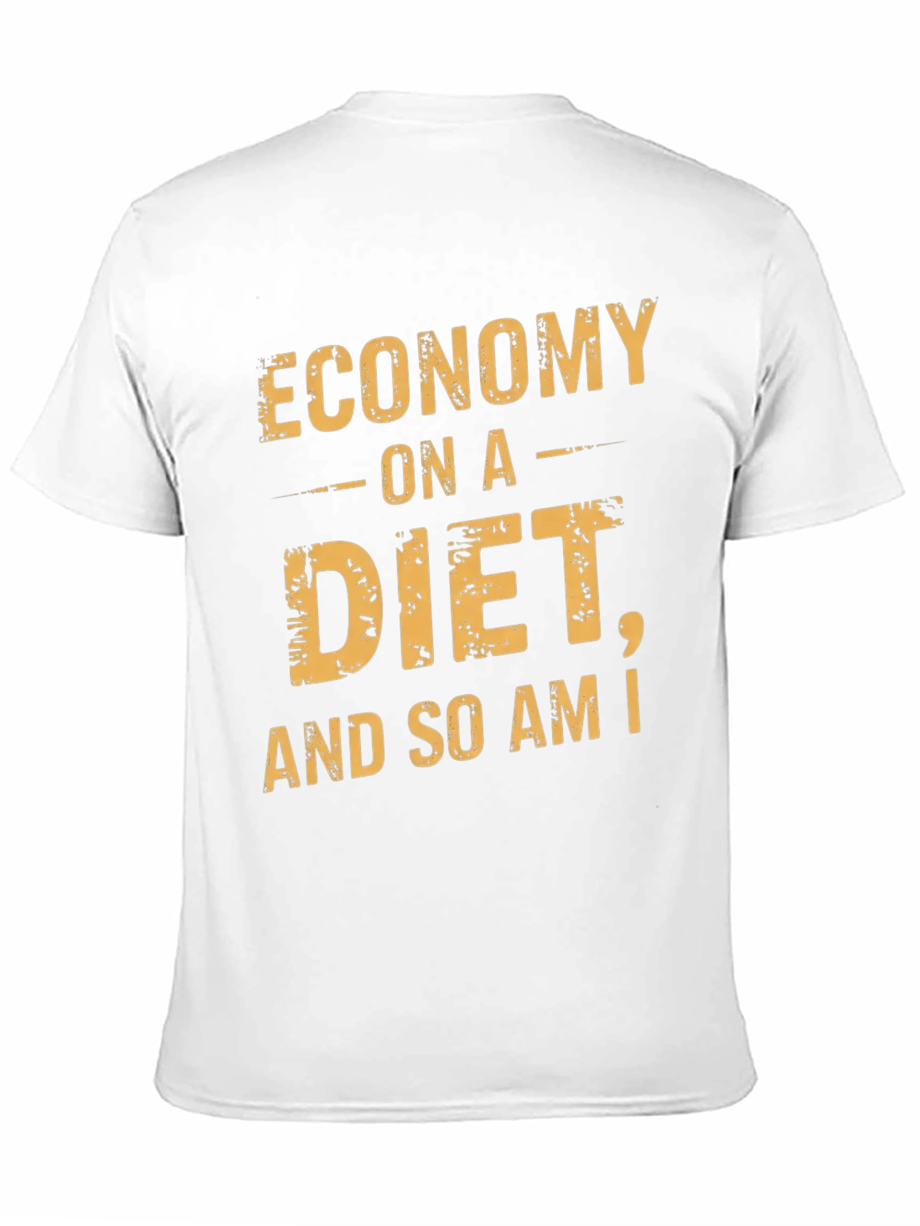 Black Economy on a Diet Graphic Tee view 11