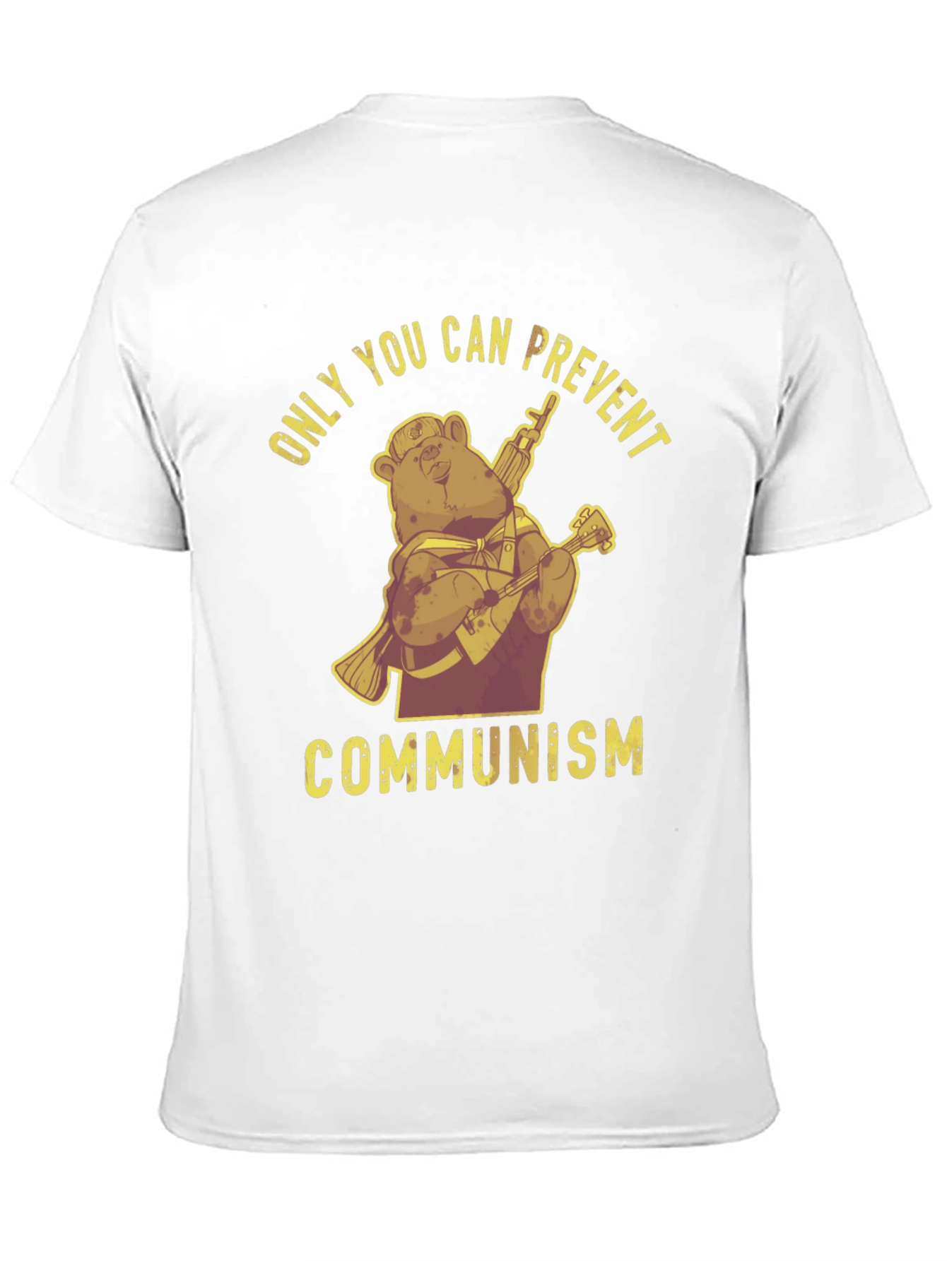 Black Only You Can Prevent Communism T-Shirt view 11