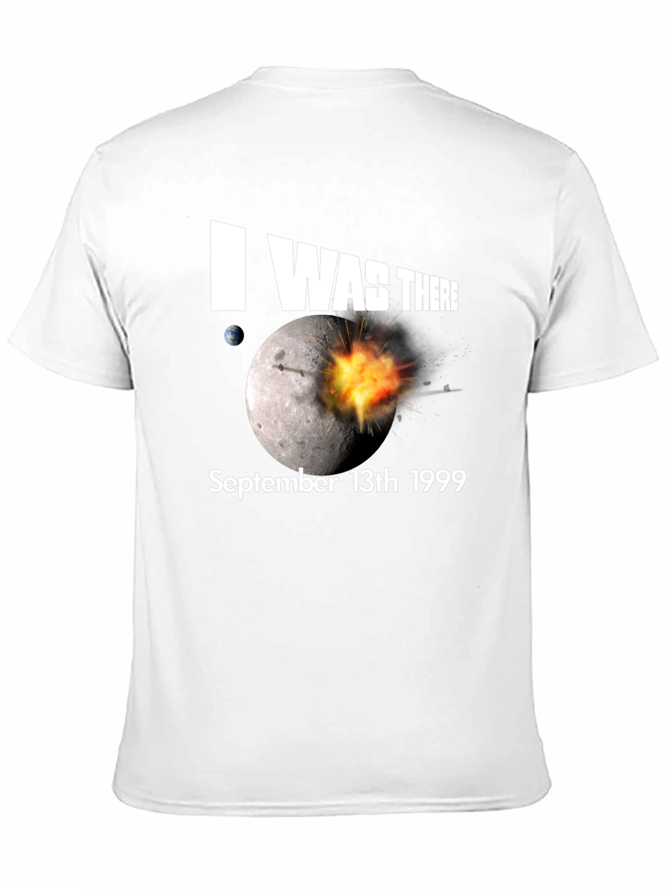 Black I Was There Moon Blast T-Shirt view 11