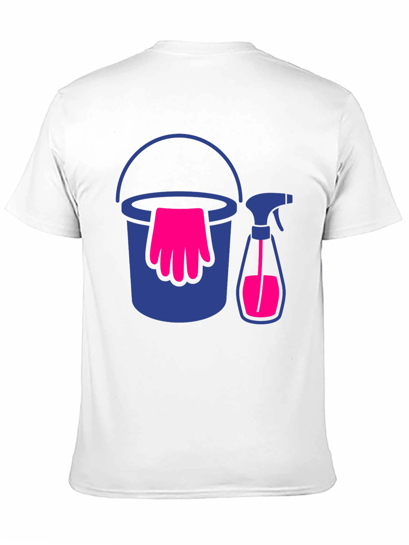 Black Cleaning Crew Graphic Tee - Black view 11