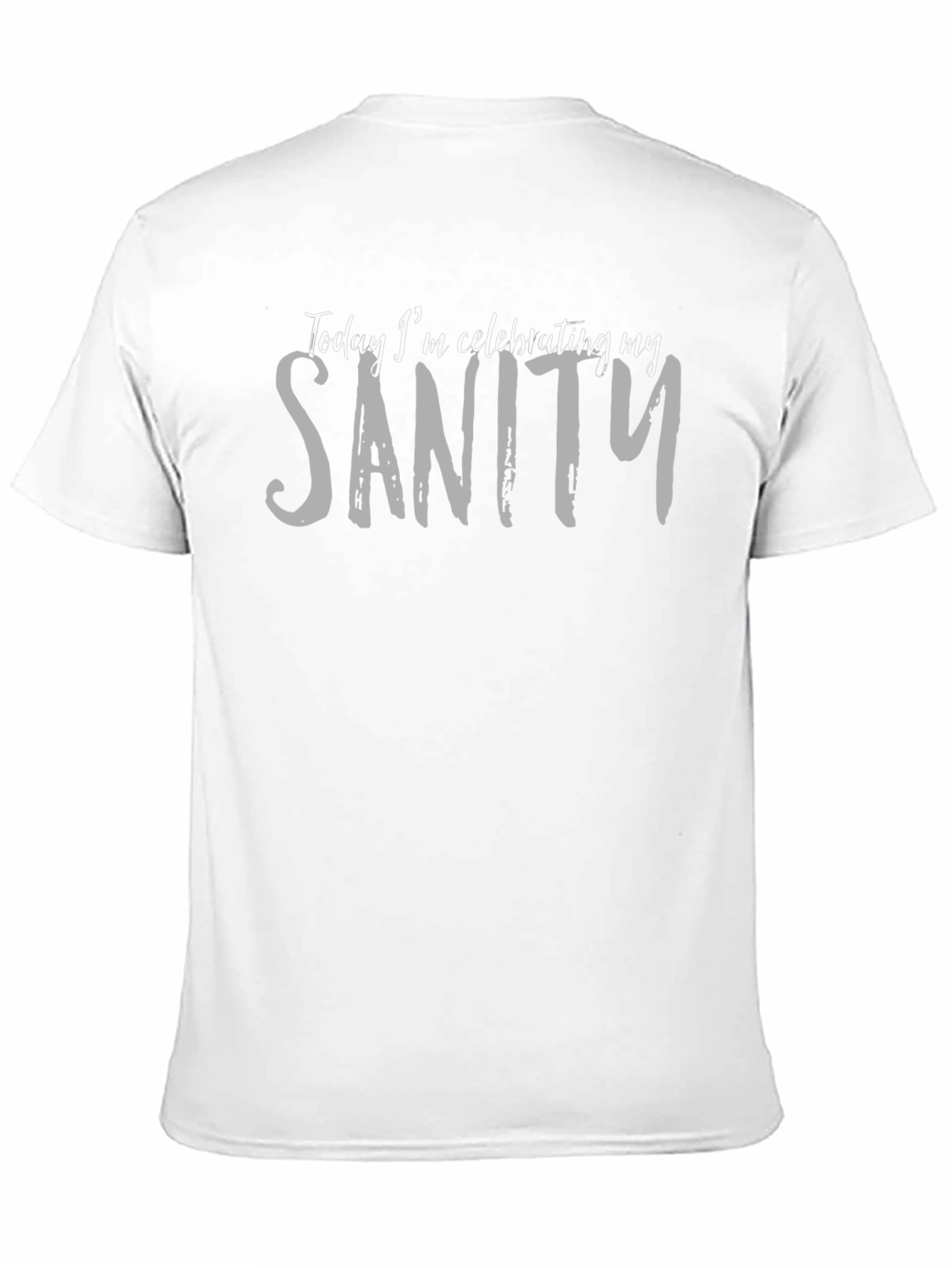 Black Celebrating Sanity Graphic Tee view 11