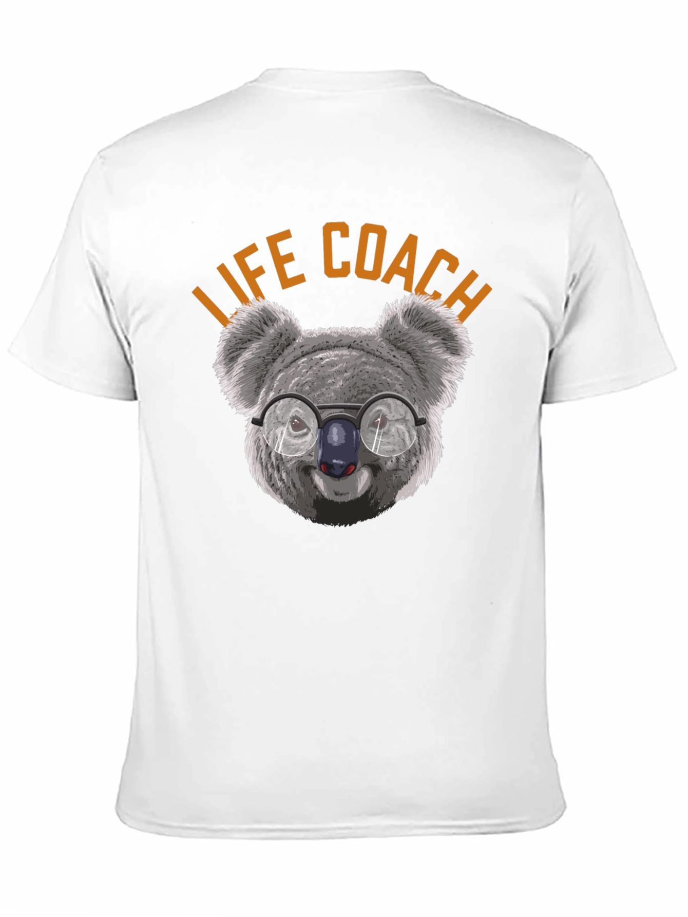 Black Life Coach Koala T-Shirt - Funny Animal Tee view 11