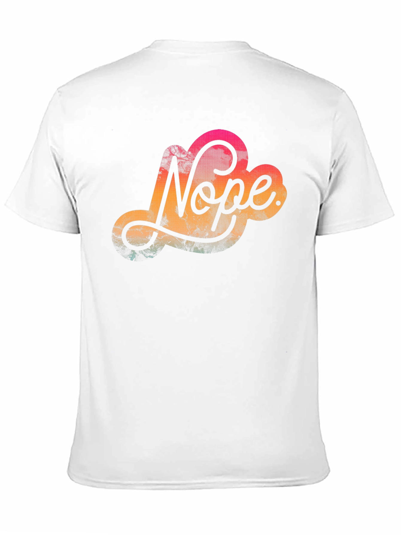 Black Nope Graphic Tee - Casual Black T-Shirt view 11